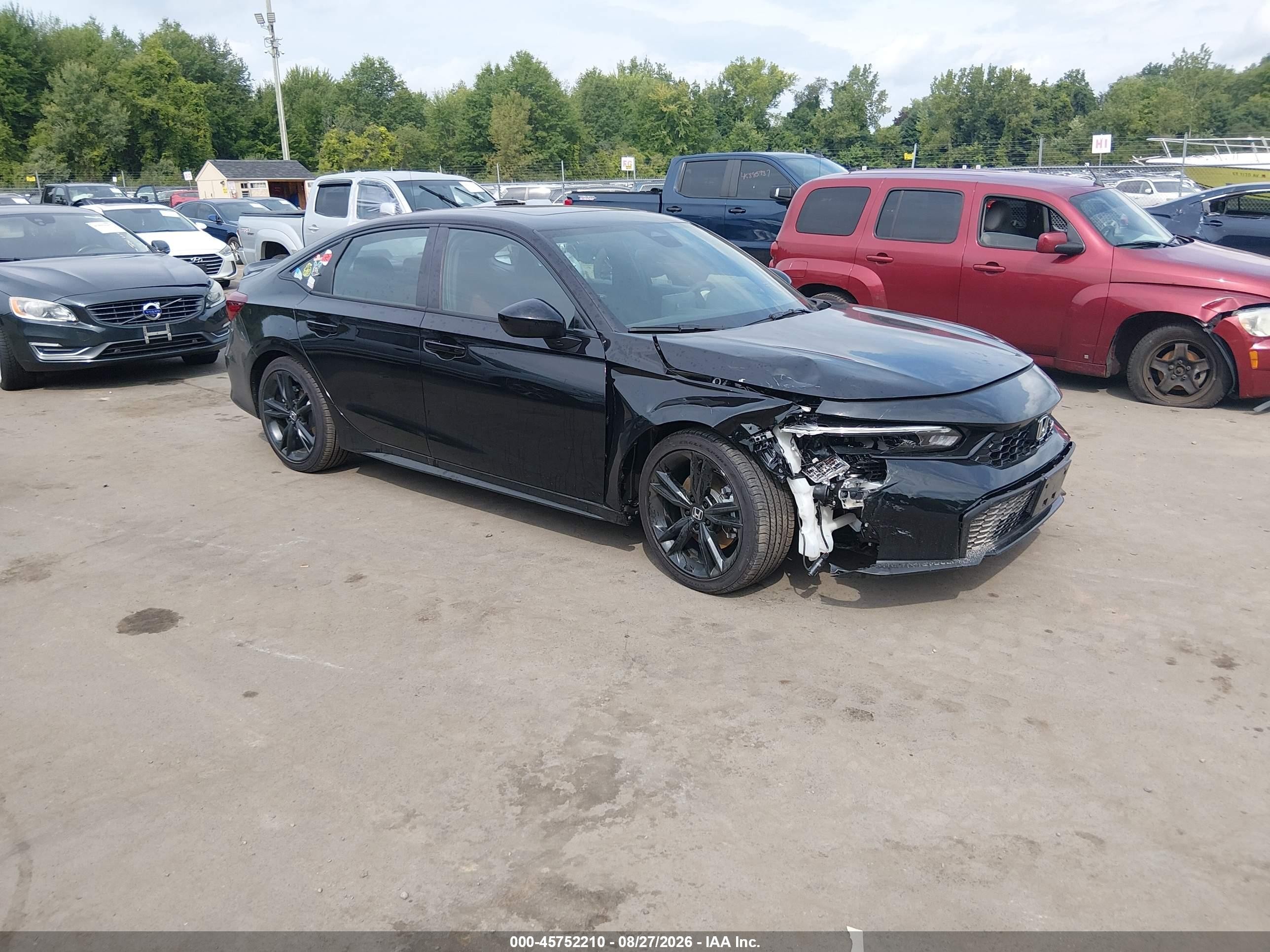 2026 Honda Civic VIN 2HGFE1E5XTH478689 — IAAI salvage auction photo