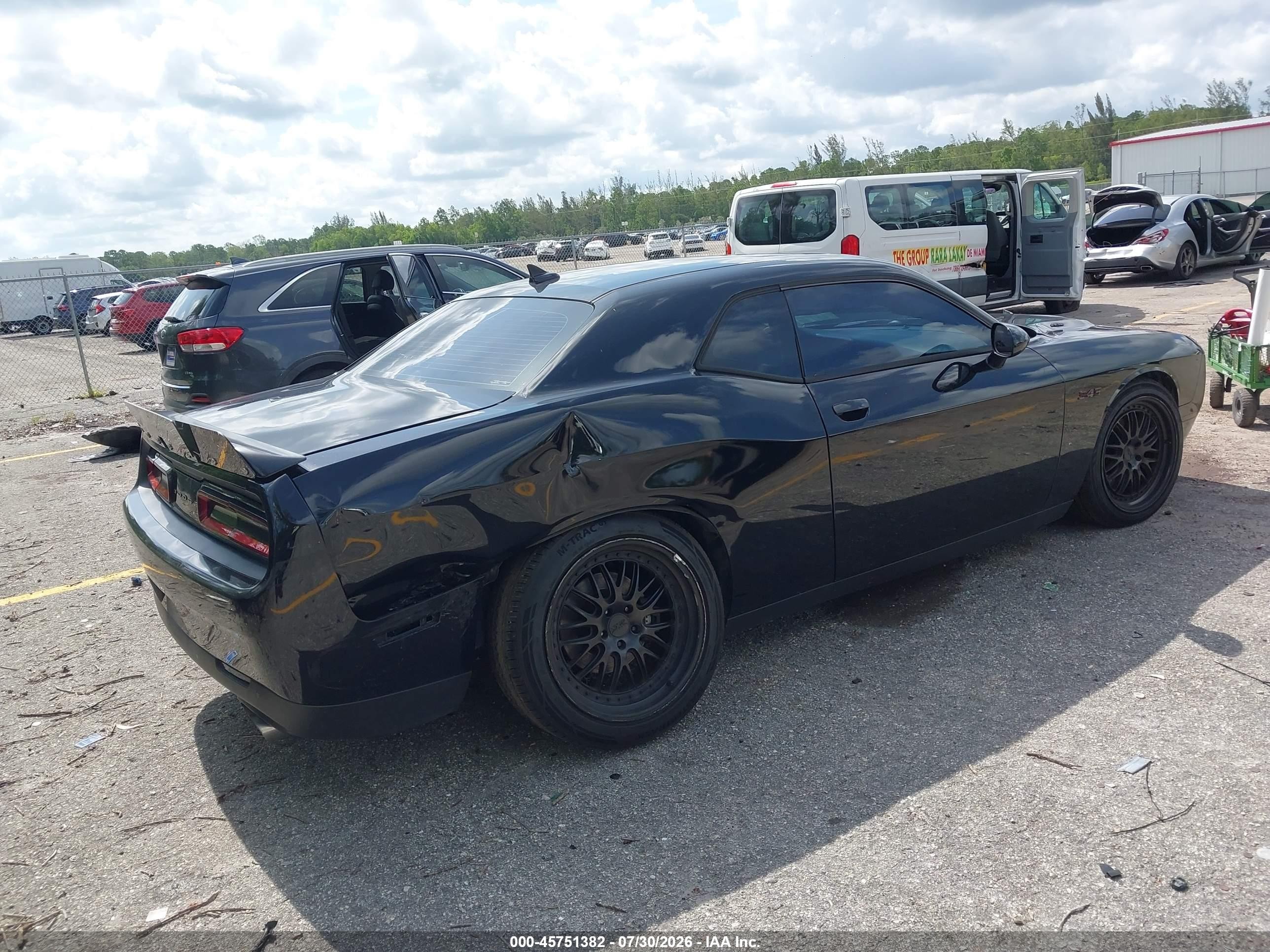2015 Dodge Challenger VIN 2C3CDZBT4FH783667 IAAI salvage auction — Rear End, Rebuildable (Florida), sold $5,000 on 2026-09-19 (photo 4)