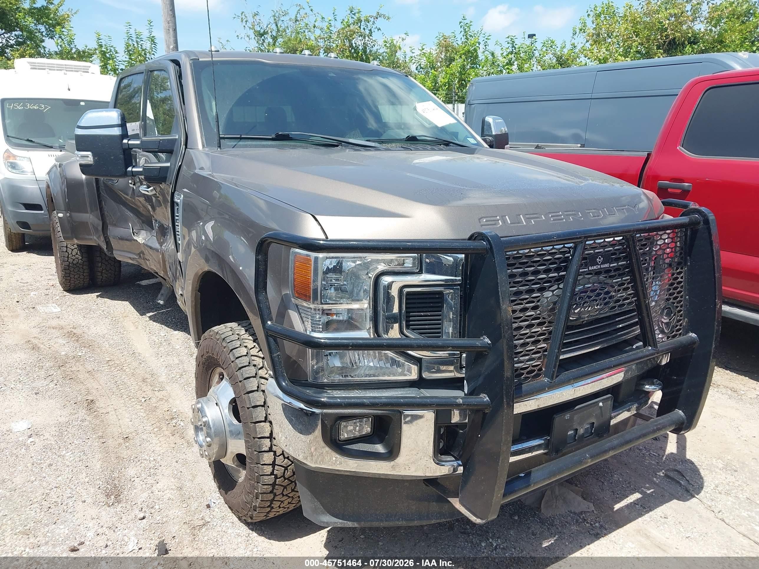 2022 Ford F-350 VIN 1FT8W3DT7NEF80039 — IAAI salvage auction photo