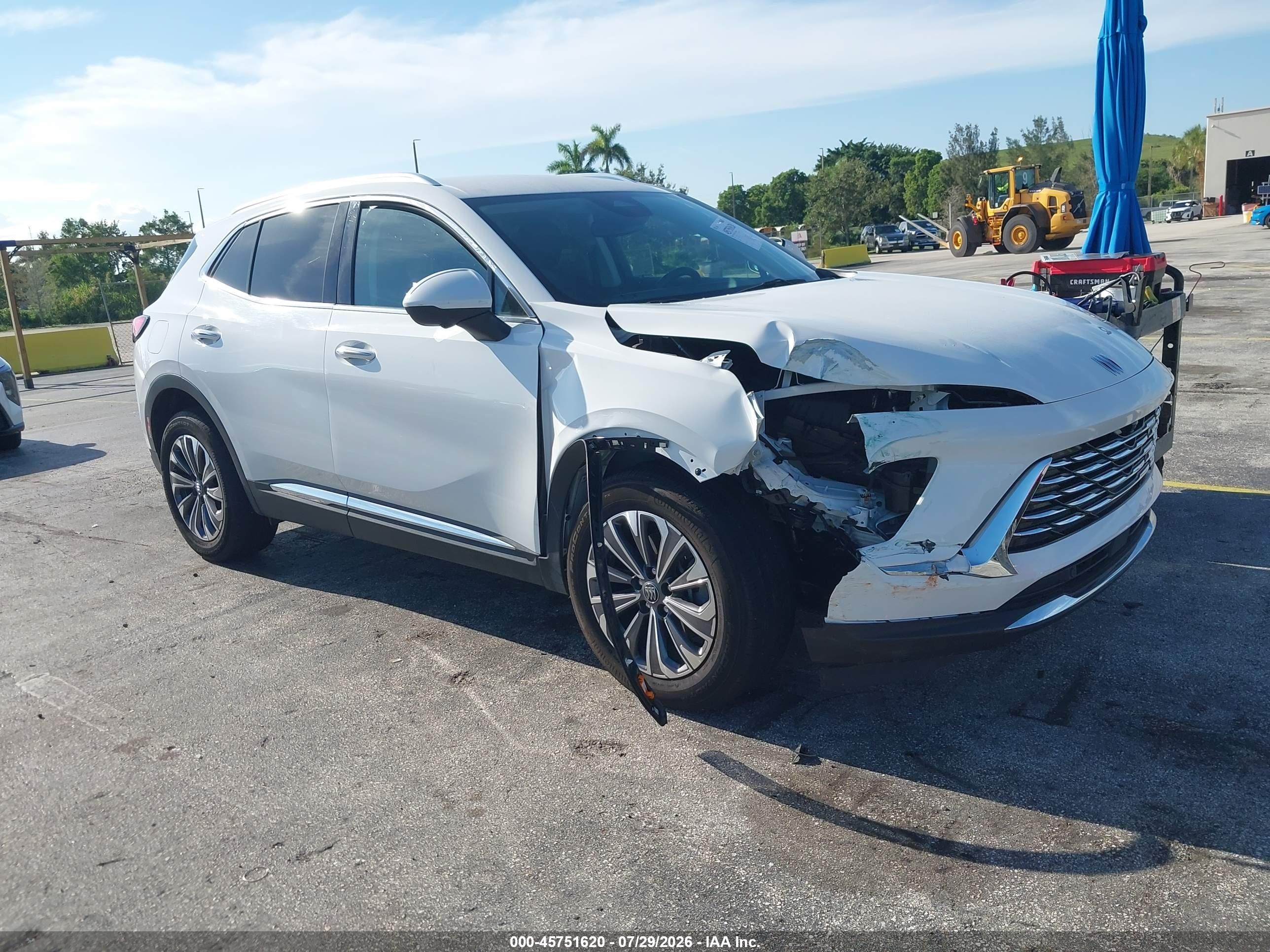 2025 Buick Envision VIN LRBFZKE45SD092790 IAAI salvage auction — Unknown, Rebuildable (Florida), sold $7,100 on 2026-09-19 (photo 6)