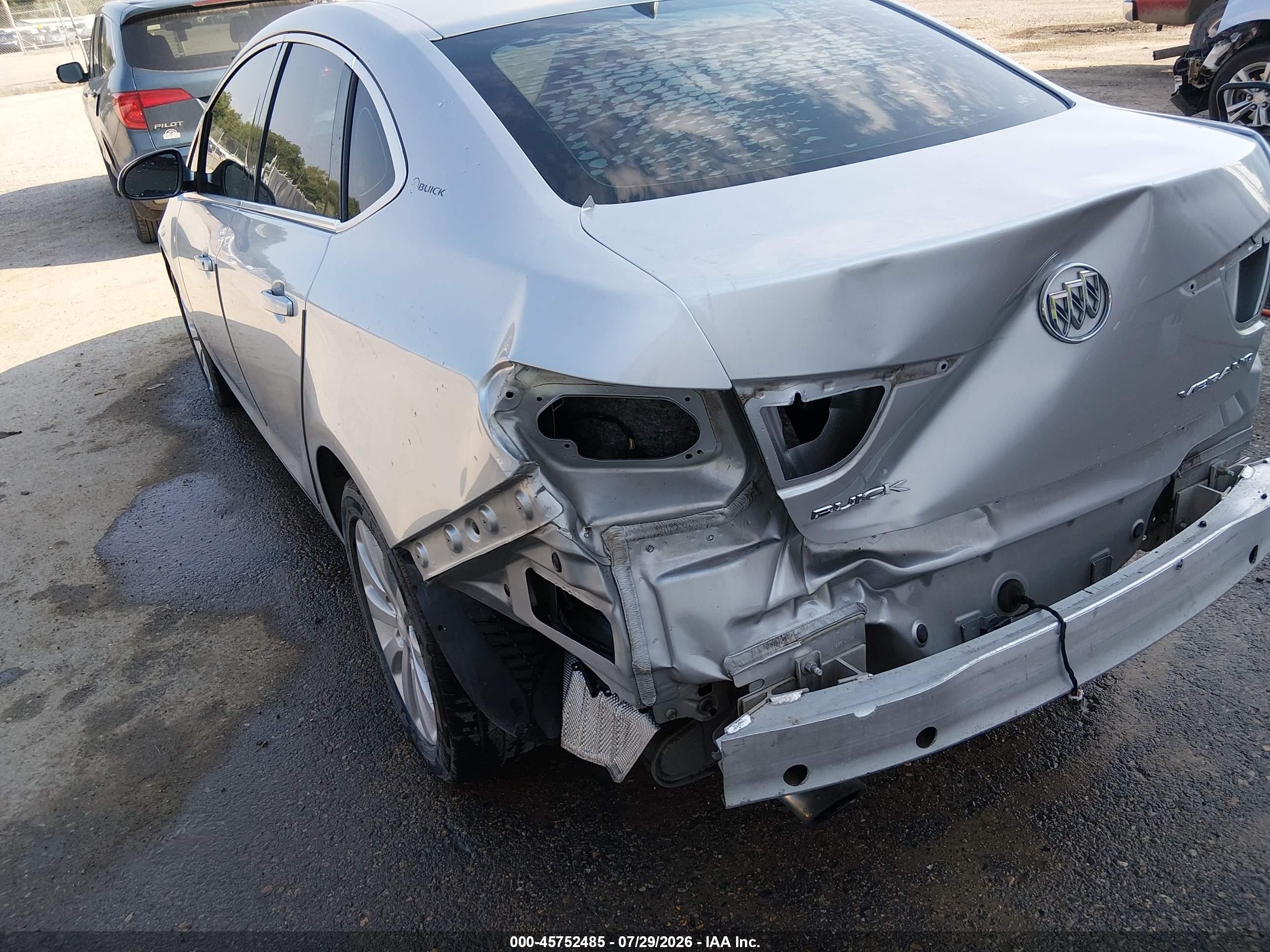 2016 Buick Verano VIN 1G4PP5SKXG4116827 IAAI salvage auction — Rear End, Salvage (Montana), sold $1,100 on 2026-09-12 (photo 6)