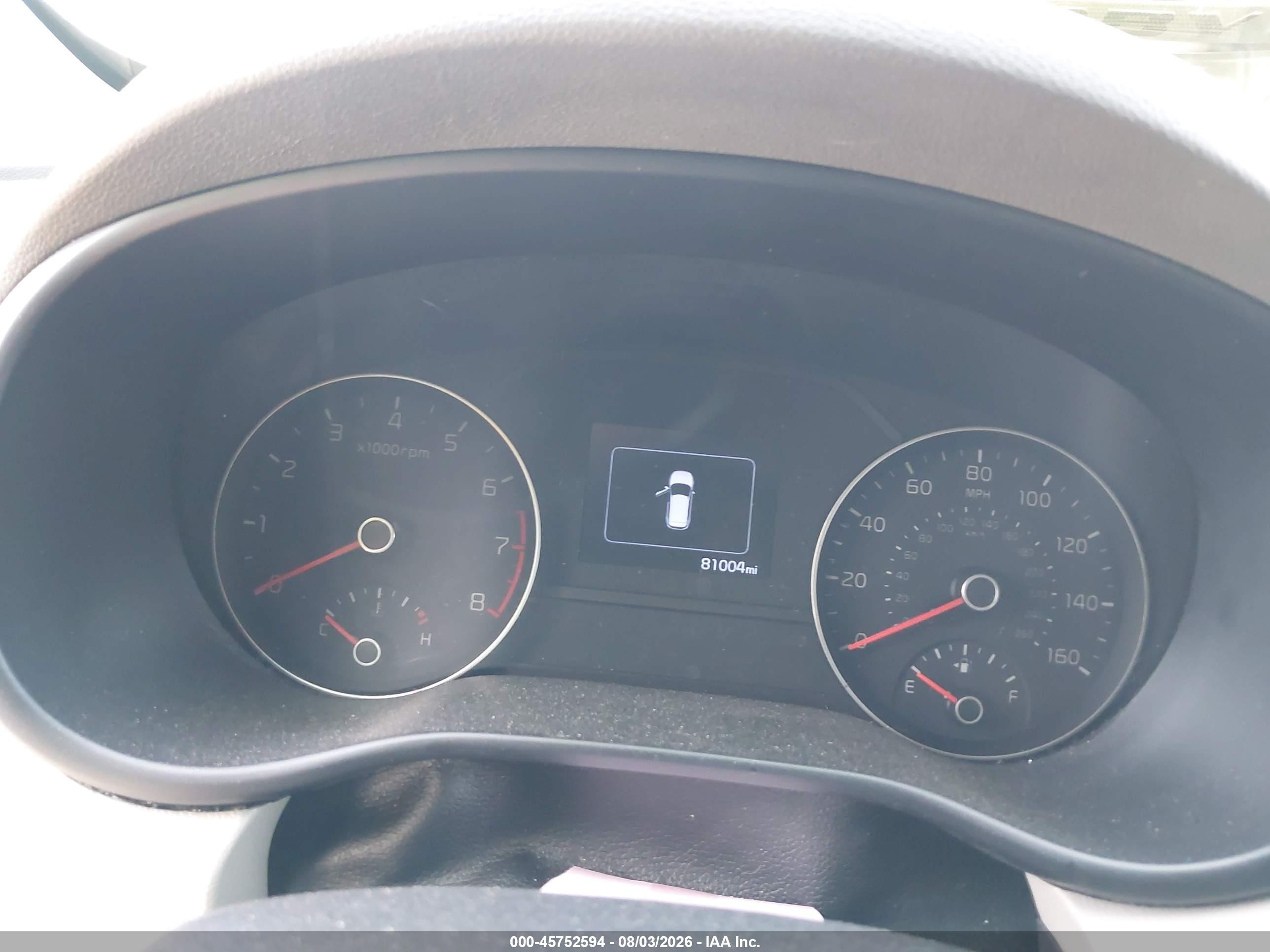 2019 Kia Sportage VIN KNDPM3AC6K7545305 IAAI salvage auction — Rear End, Salvage Certificate (California), sold $1,650 on 2026-09-13 (photo 7)