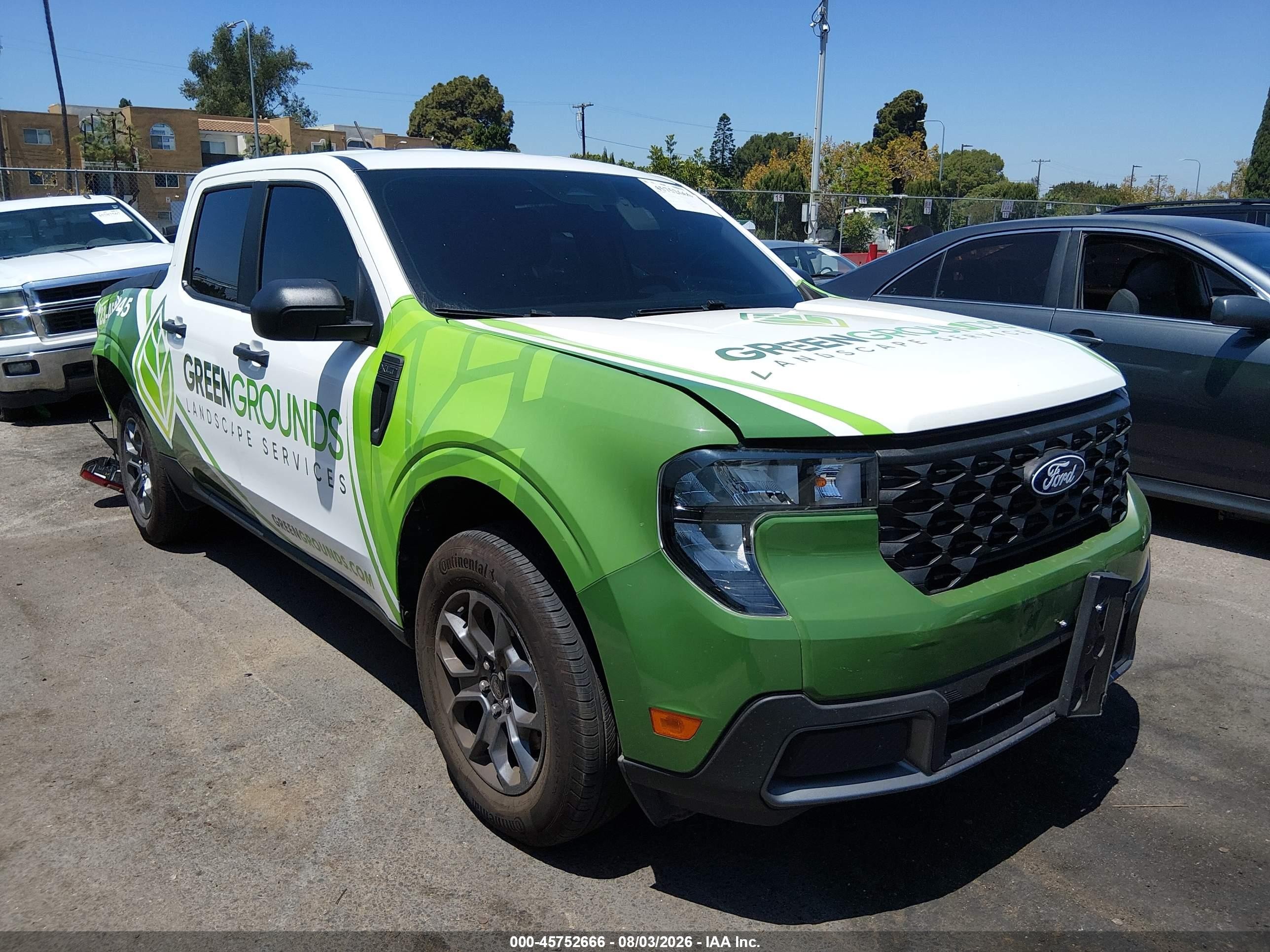 2025 Ford Maverick VIN 3FTTW8JA7SRB18485 — IAAI salvage auction photo