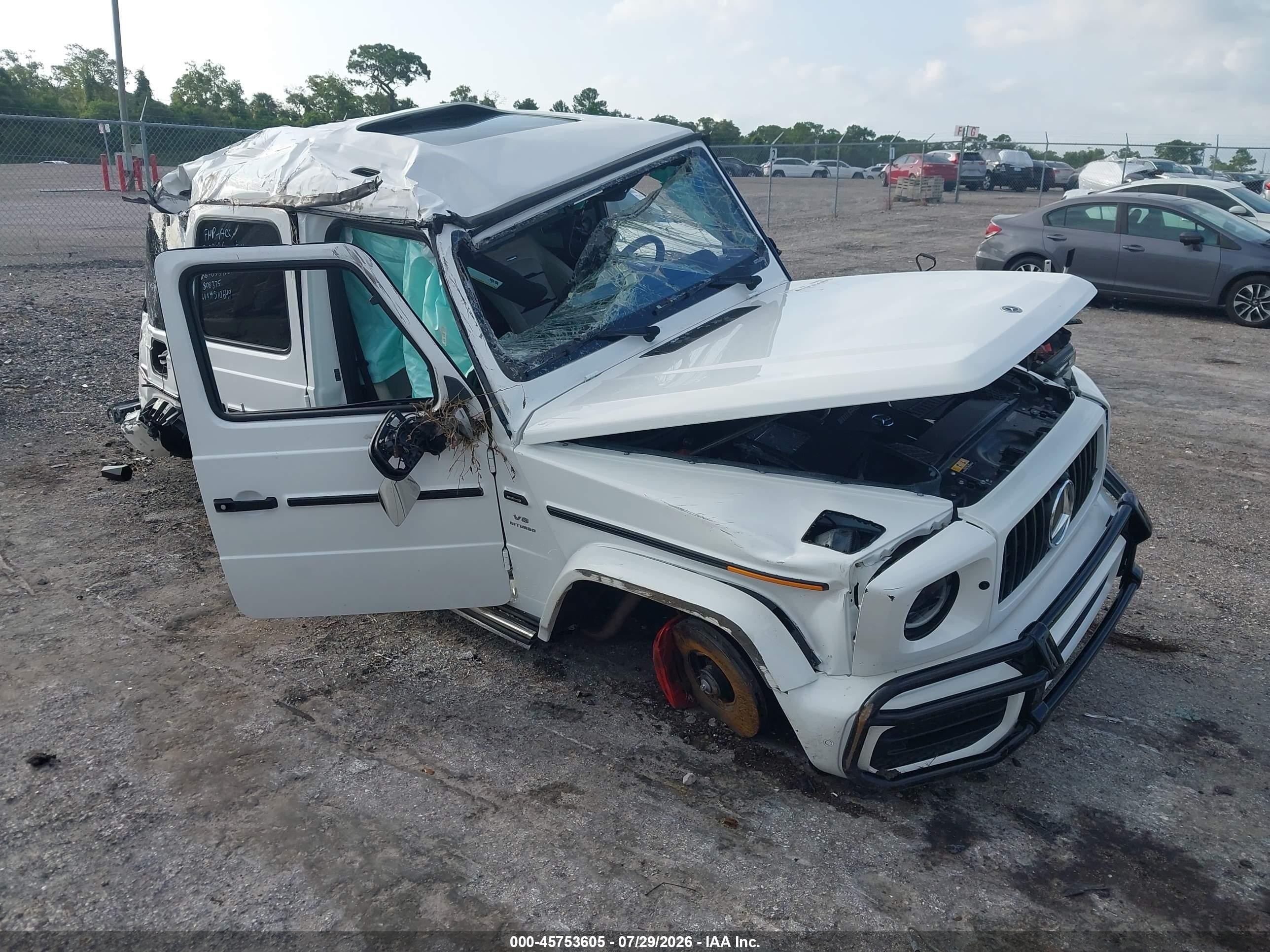 2024 Mercedes-Benz G-Class VIN W1NYC7HJ9RX510649 — IAAI salvage auction photo