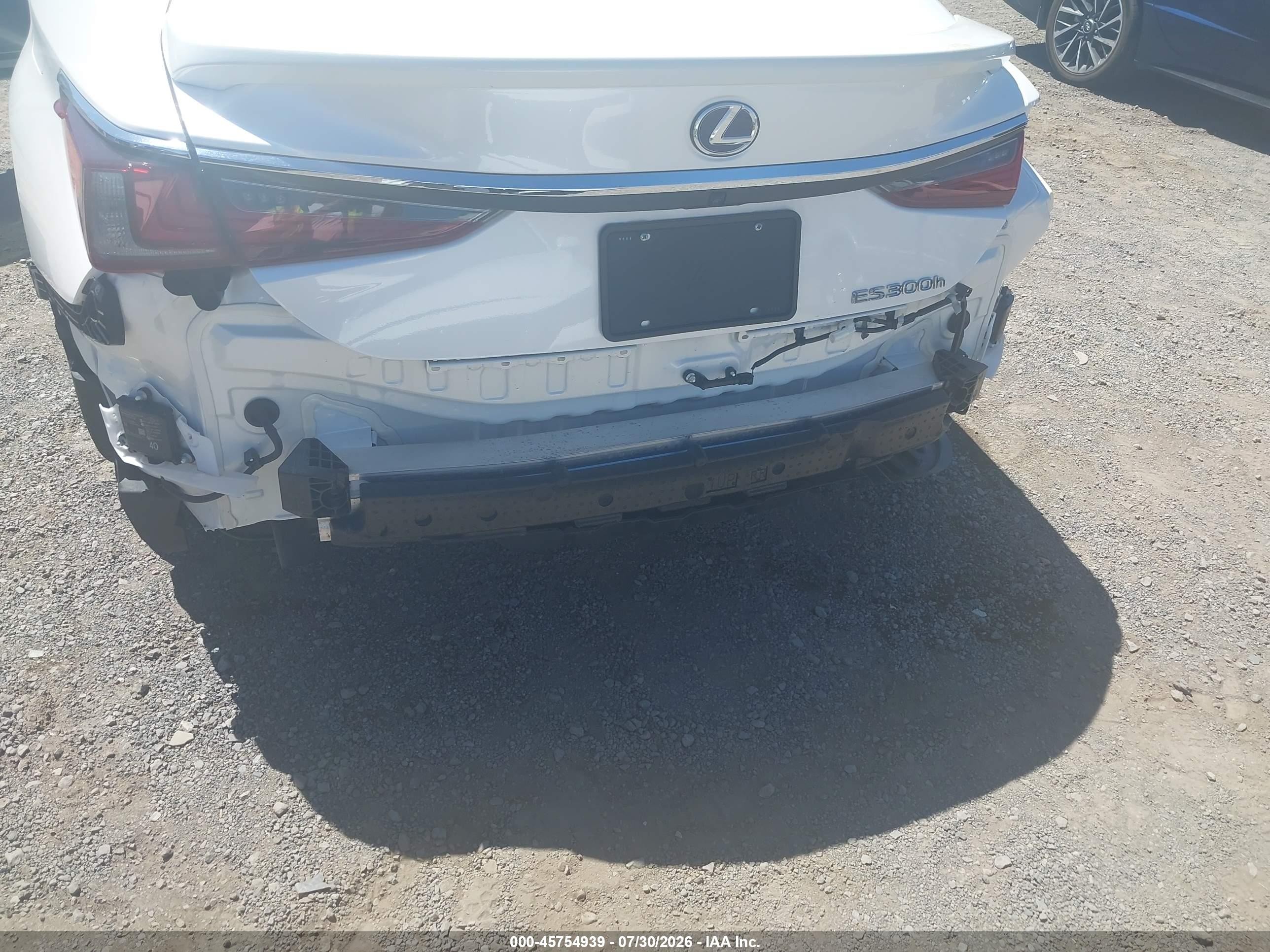 2021 Lexus ES VIN 58ADA1C14MU003768 IAAI salvage auction — Rear End, Salvage (Nevada), sold $14,100 on 2026-09-05 (photo 6)