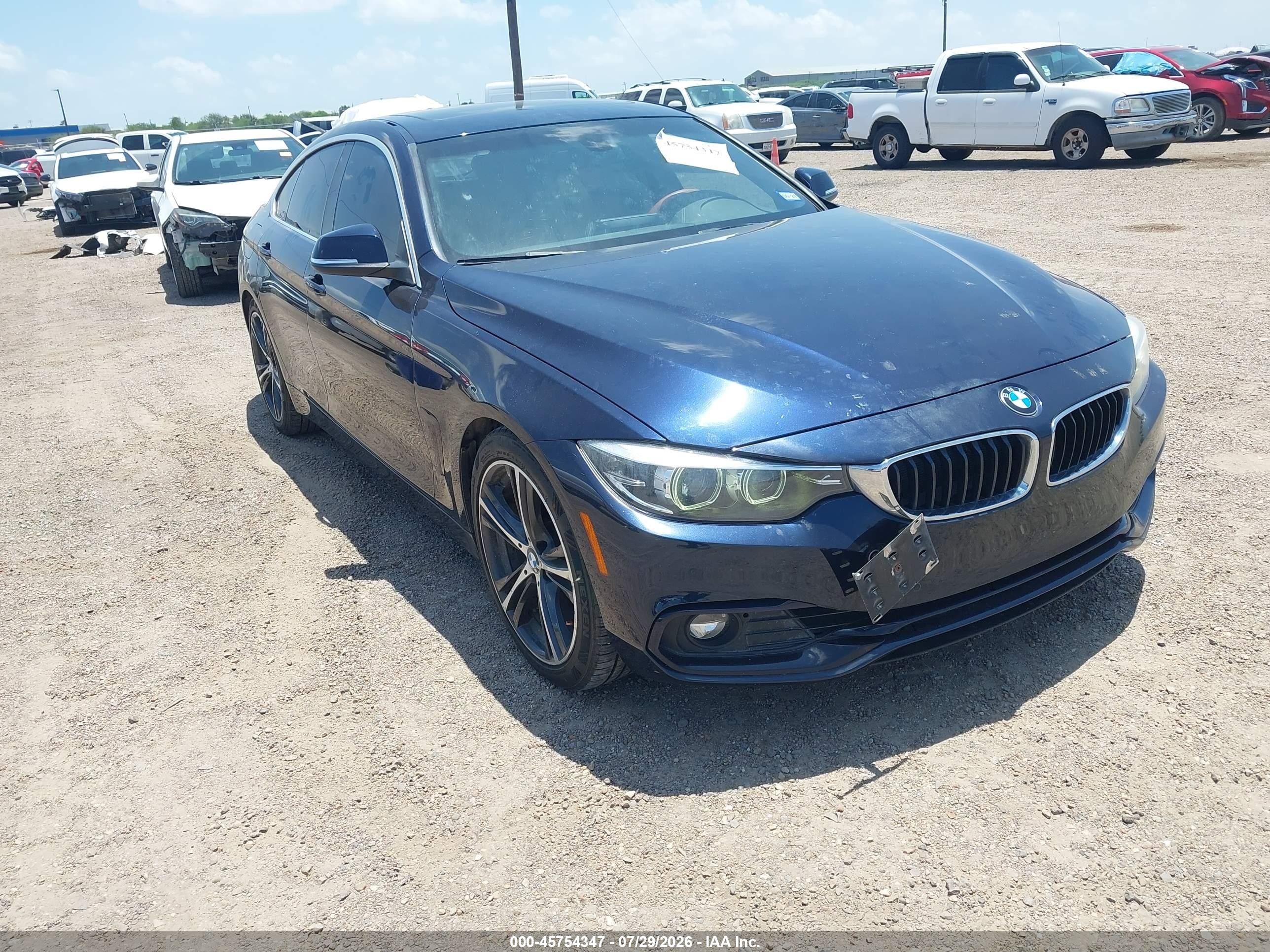 2018 BMW 4 Series VIN WBA4J1C5XJBG80541 — IAAI salvage auction photo