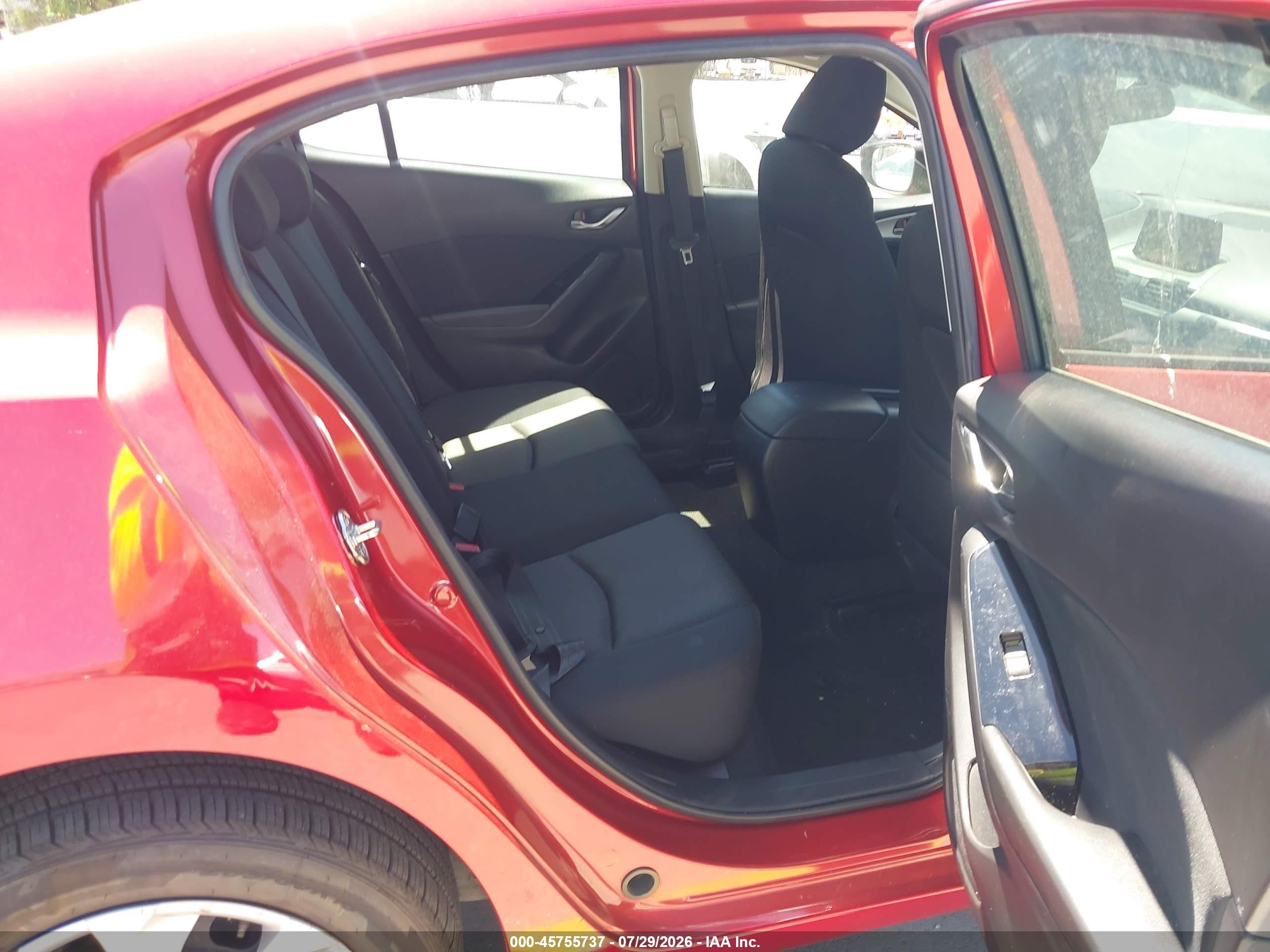 2017 Mazda 3 VIN 3MZBN1U71HM151720 IAAI salvage auction — Side, Salvage (California), sold $3,400 on 2026-09-14 (photo 8)