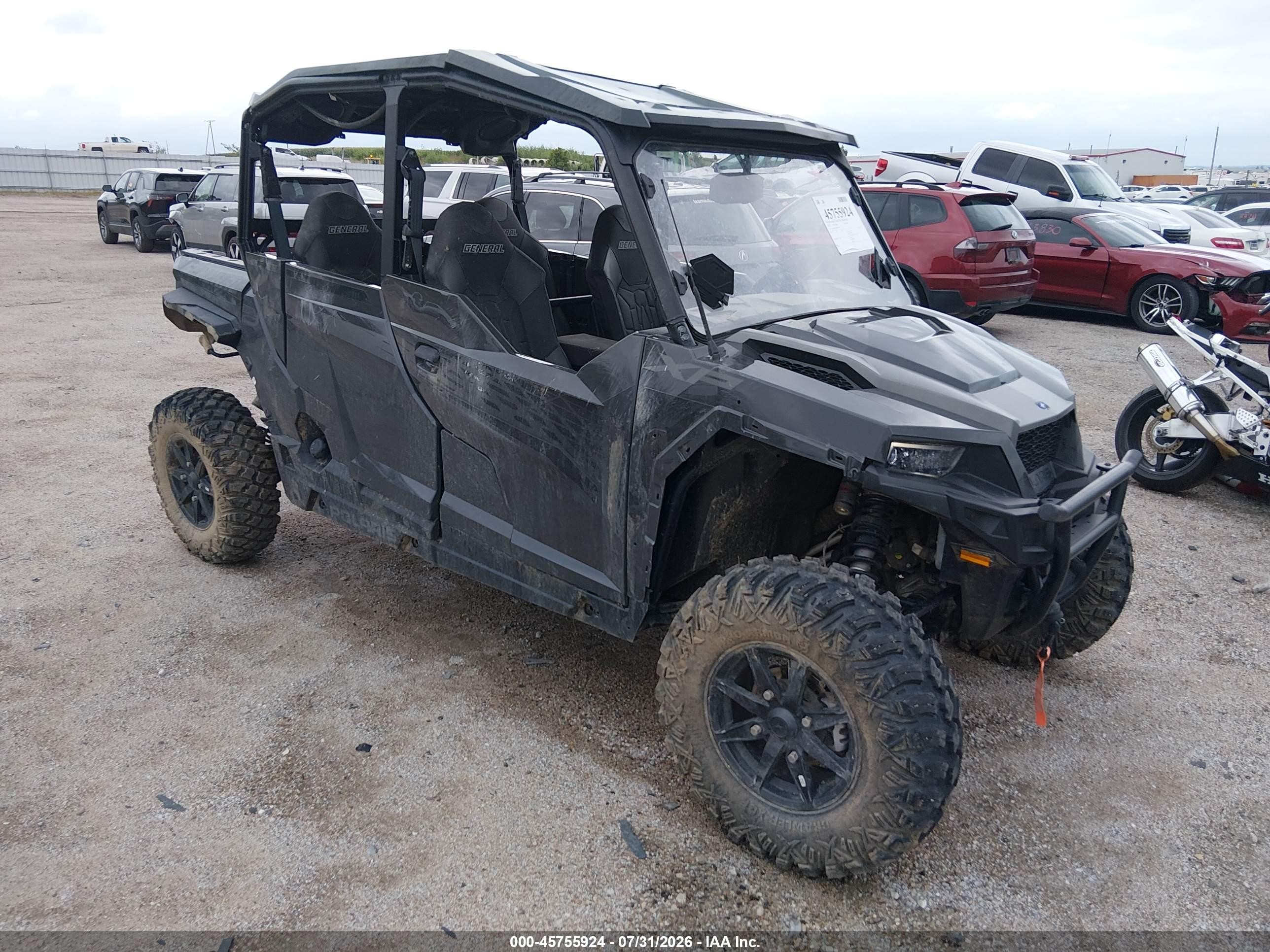 2025 Polaris GENERAL VIN 3NSGMK99XSH096291 — IAAI salvage auction photo