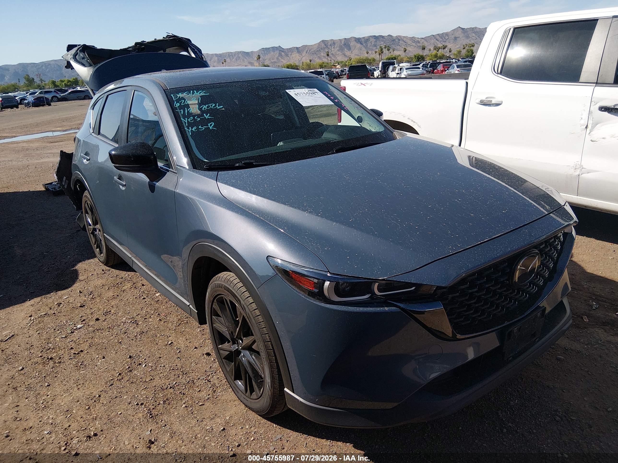 2024 Mazda CX-5 VIN JM3KFBCL8R0520167 — IAAI salvage auction photo