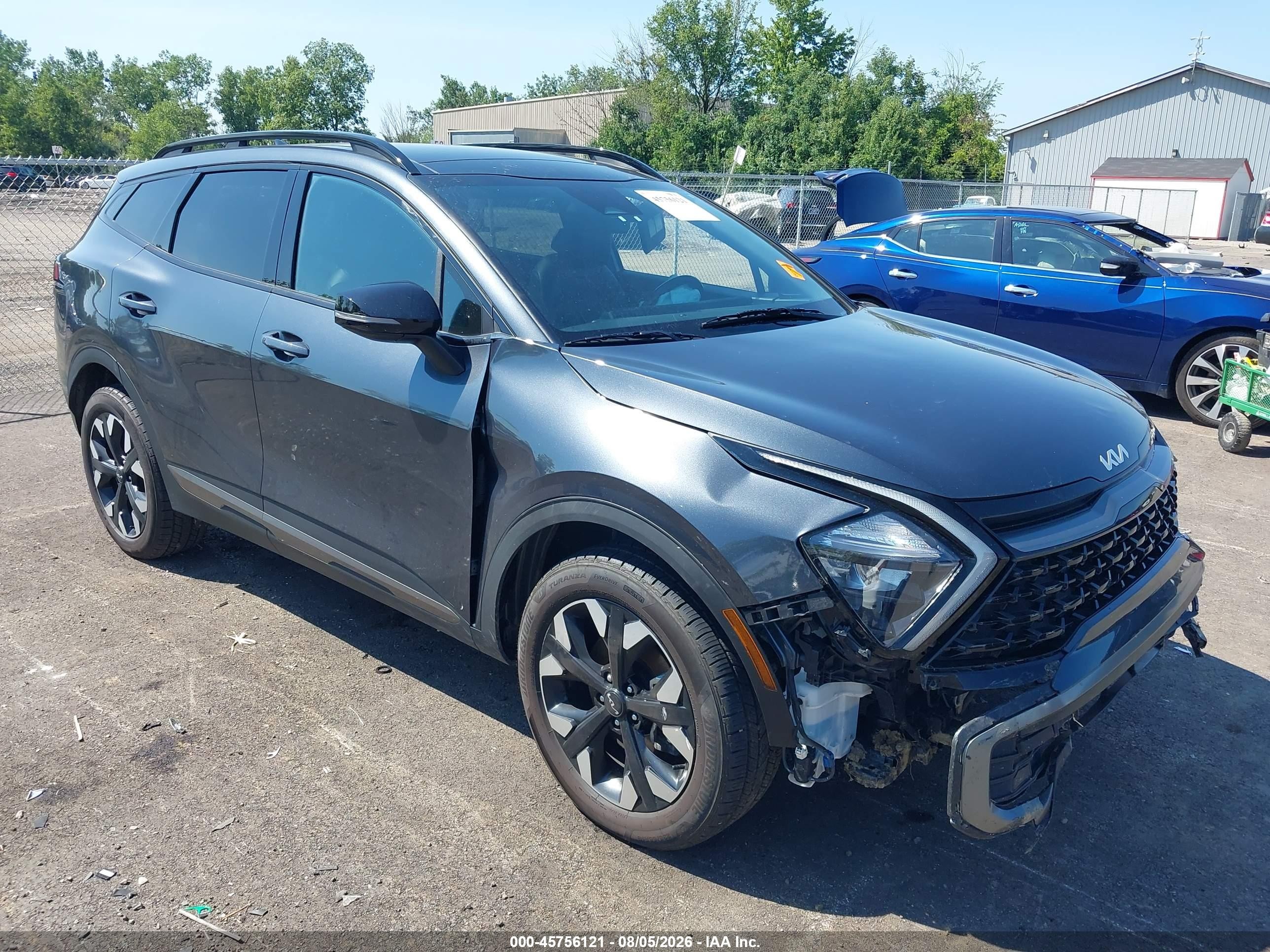 2023 Kia Sportage VIN 5XYK6CAF5PG133837 — IAAI salvage auction photo