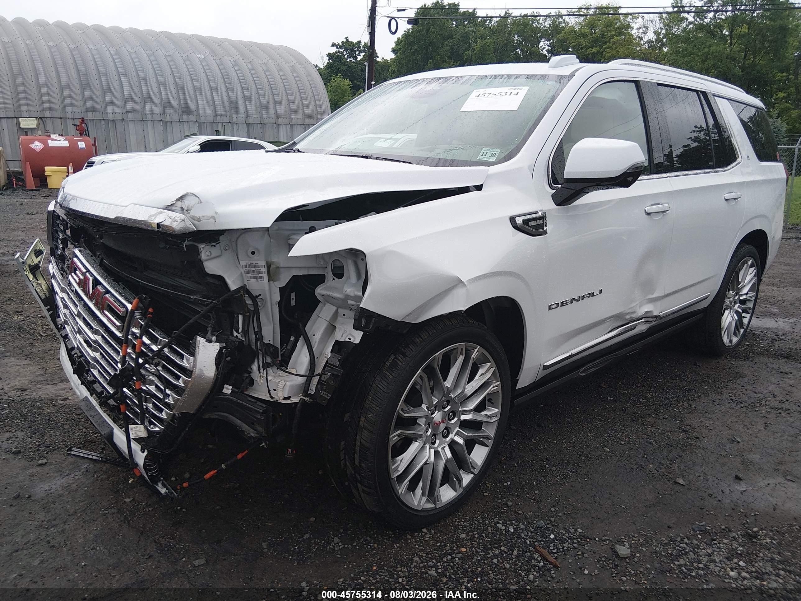 2026 Gmc Yukon VIN 1GKS2DK83TR171584 IAAI salvage auction — Front End, Salvage (Idaho), sold $35,000 on 2026-08-26 (photo 2)