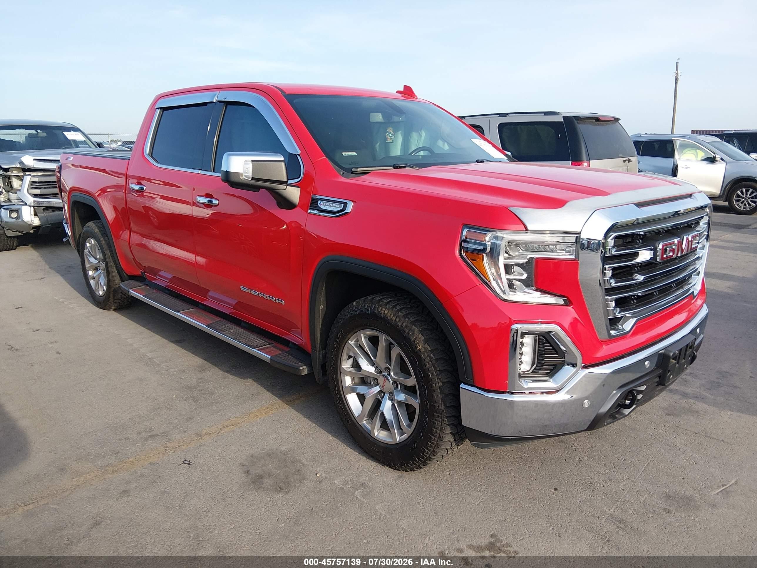 2020 GMC Sierra 1500 VIN 3GTU9DED9LG176247 — IAAI salvage auction photo
