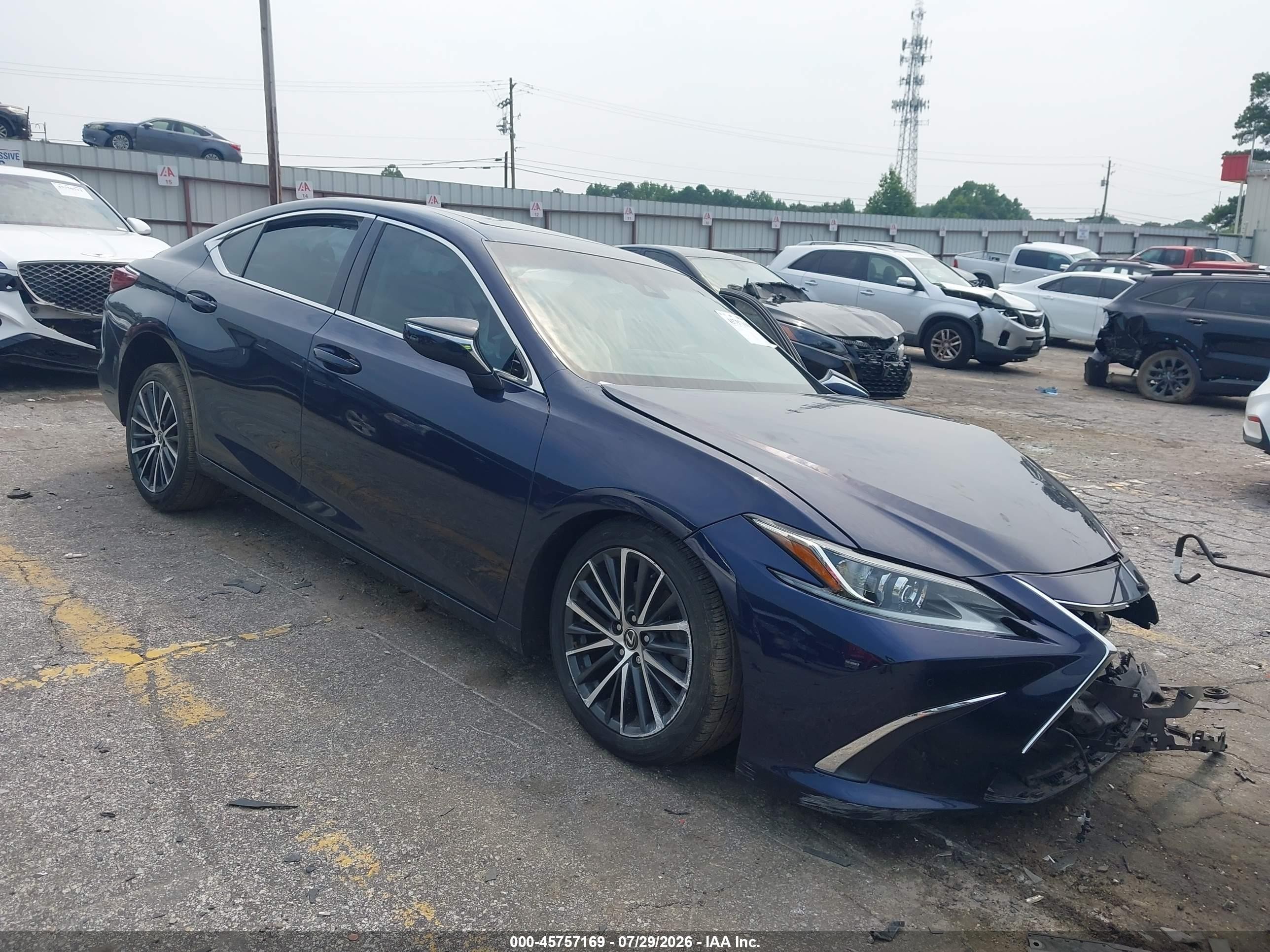 2022 Lexus ES 350 VIN 58ADZ1B14NU126093 — IAAI salvage auction photo