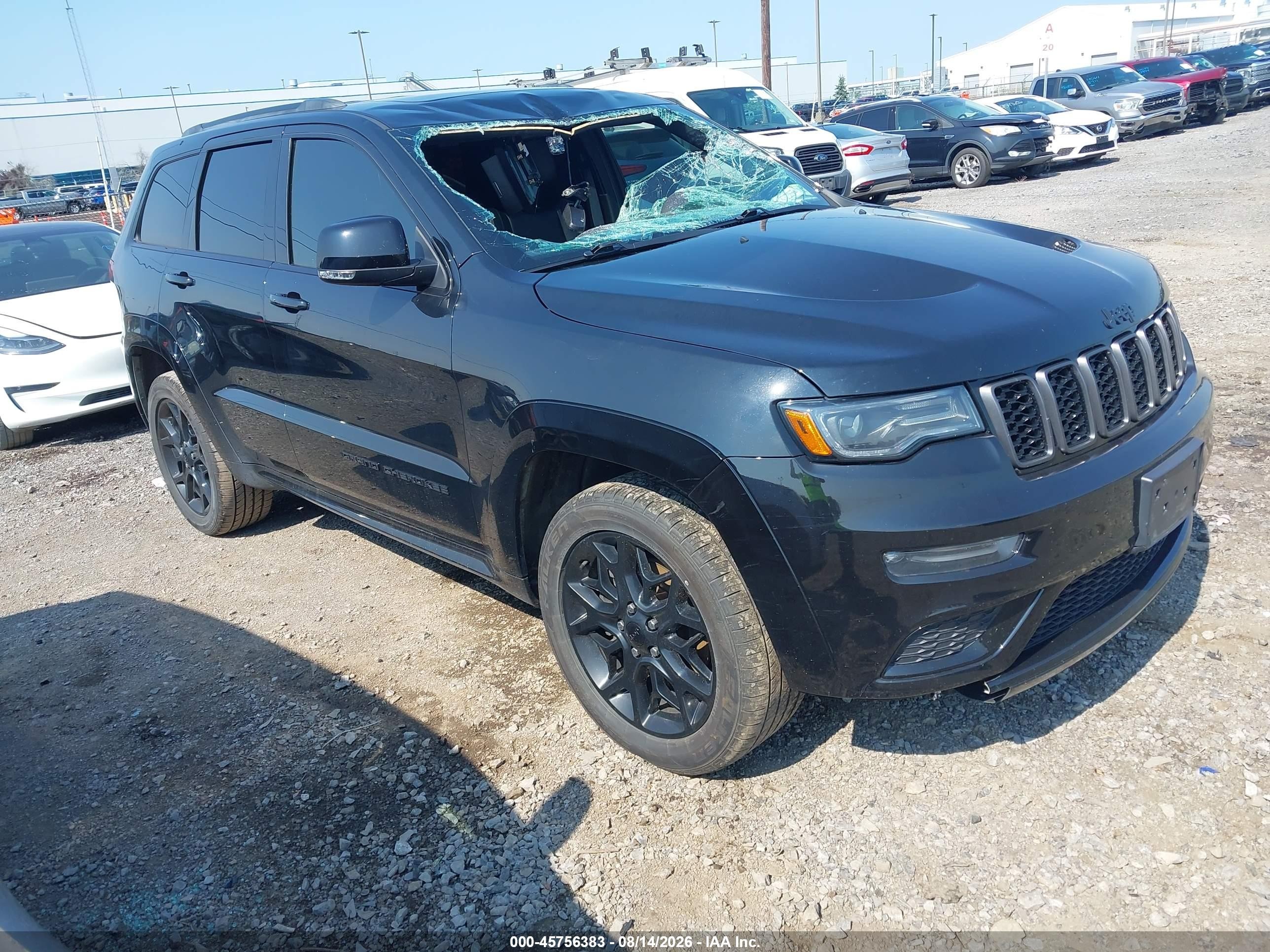 2021 Jeep Grand Cherokee VIN 1C4RJFBG5MC790563 — IAAI salvage auction photo