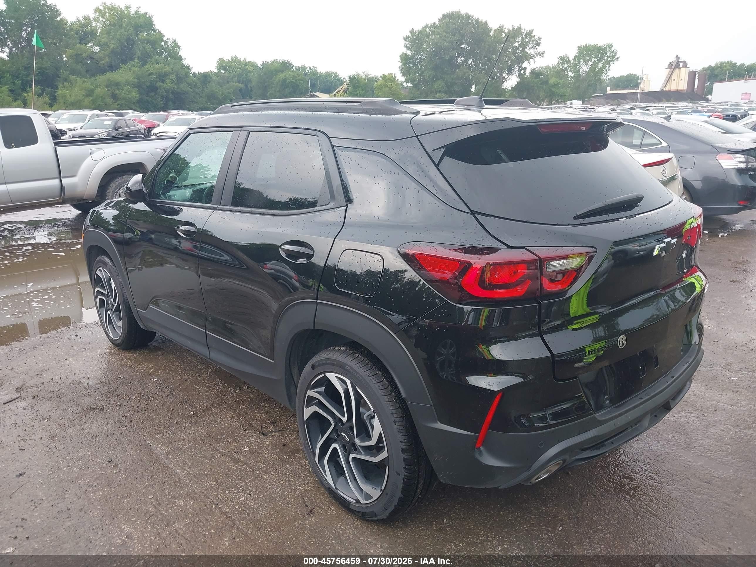 2026 Chevrolet Trailblazer VIN KL79MTSL9TB045464 IAAI salvage auction — Front End, Salvage (Missouri), sold $9,400 on 2026-08-24 (photo 3)