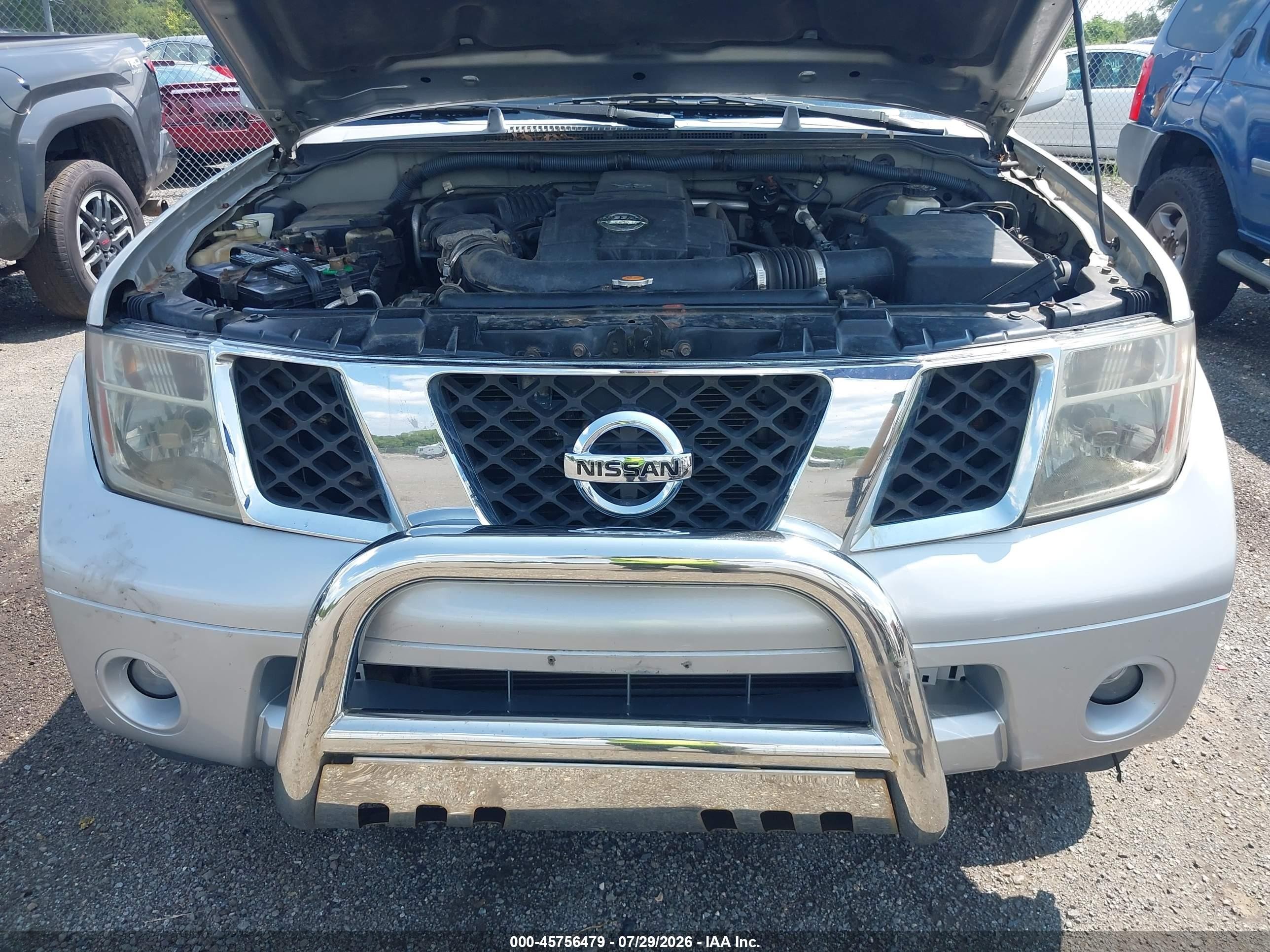 2006 Nissan Pathfinder VIN 5N1AR18W76C643330 IAAI salvage auction — Normal Wear, Clear (Virginia), sold $475 on 2026-09-08 (photo 6)