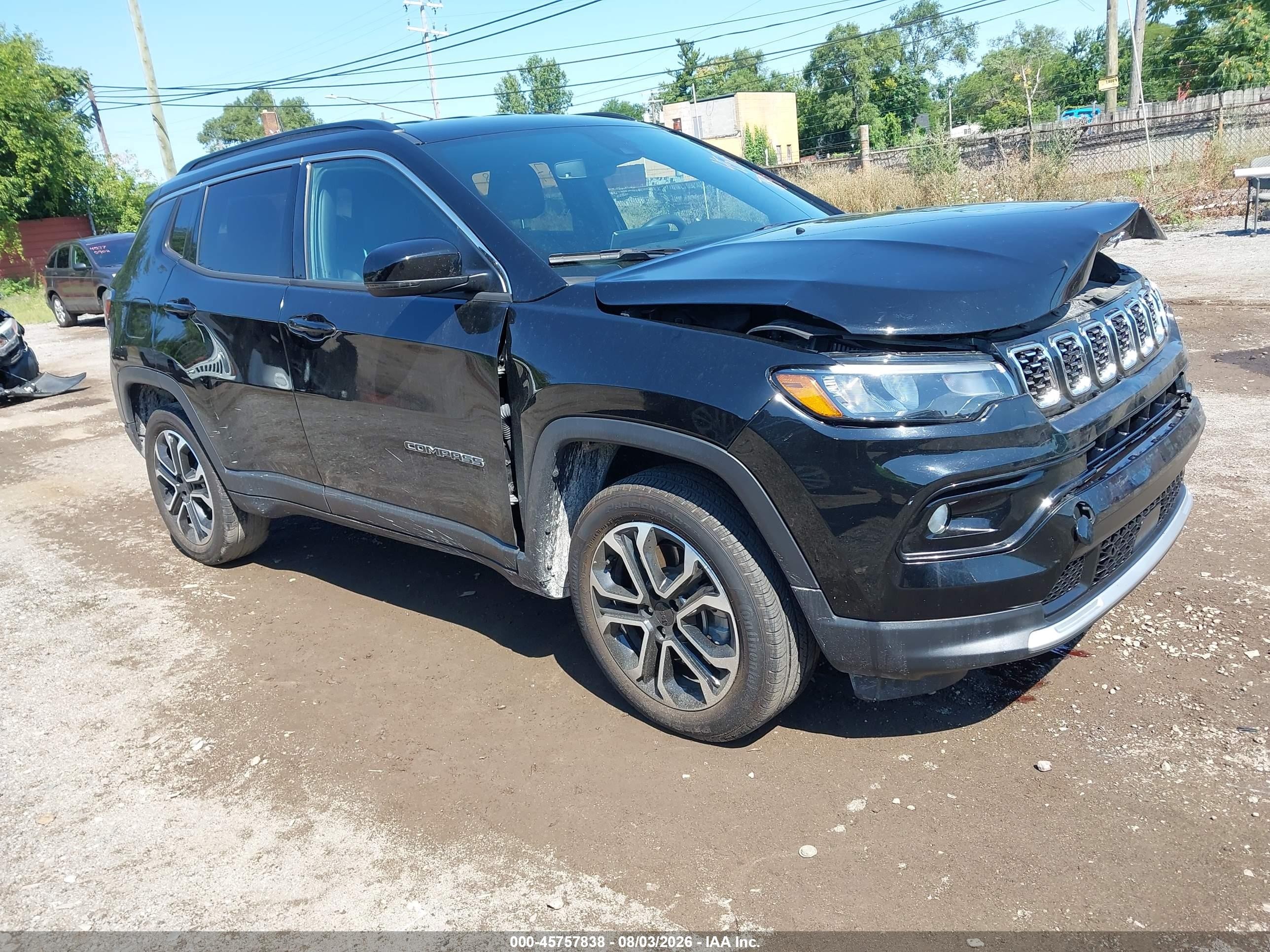 2024 Jeep Compass VIN 3C4NJDCN4RT102631 — IAAI salvage auction photo