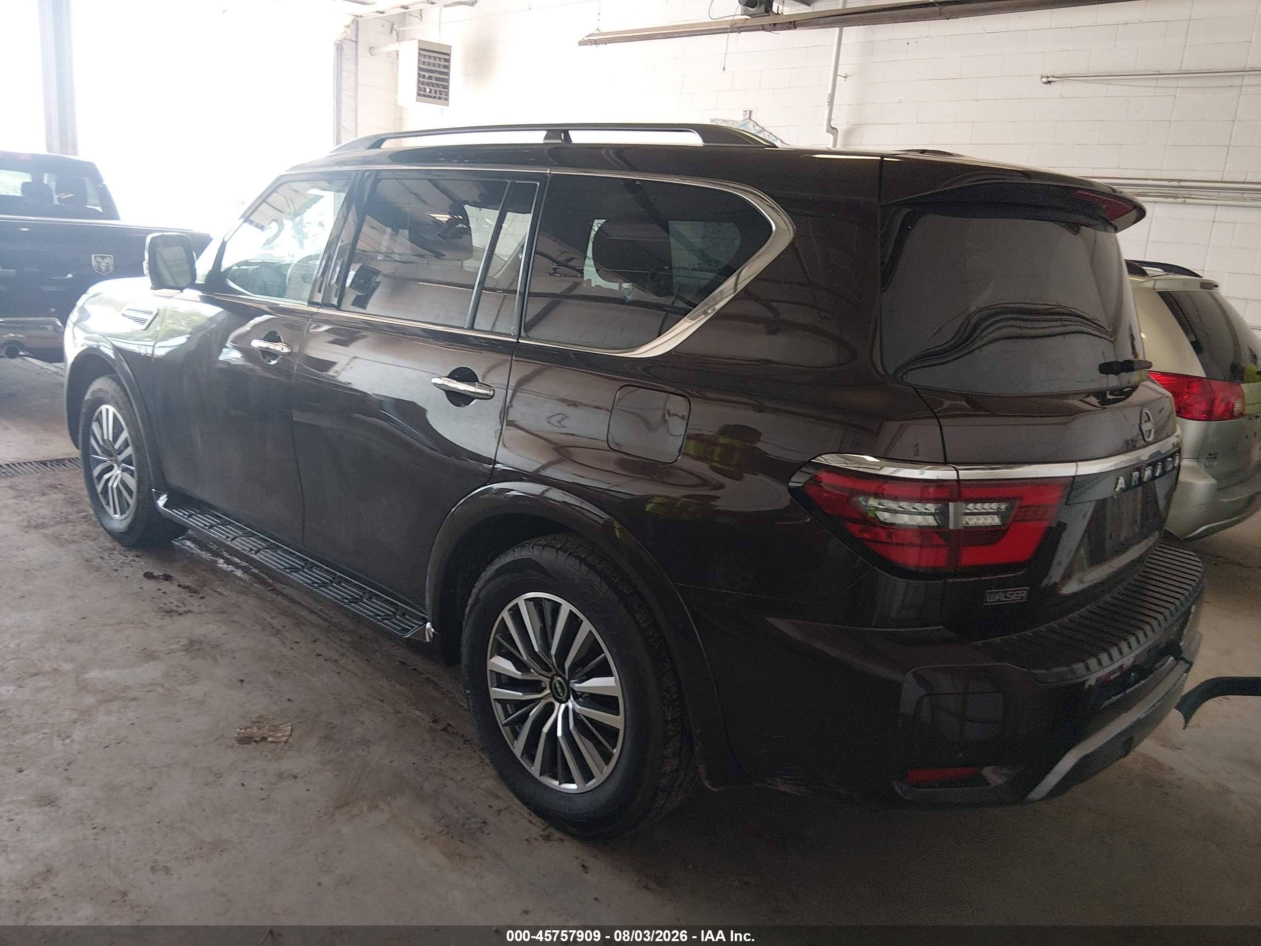 2022 Nissan Armada VIN JN8AY2BBXN9813795 IAAI salvage auction — Unknown, Salvage (Minnesota), sold $15,000 on 2026-10-02 (photo 3)