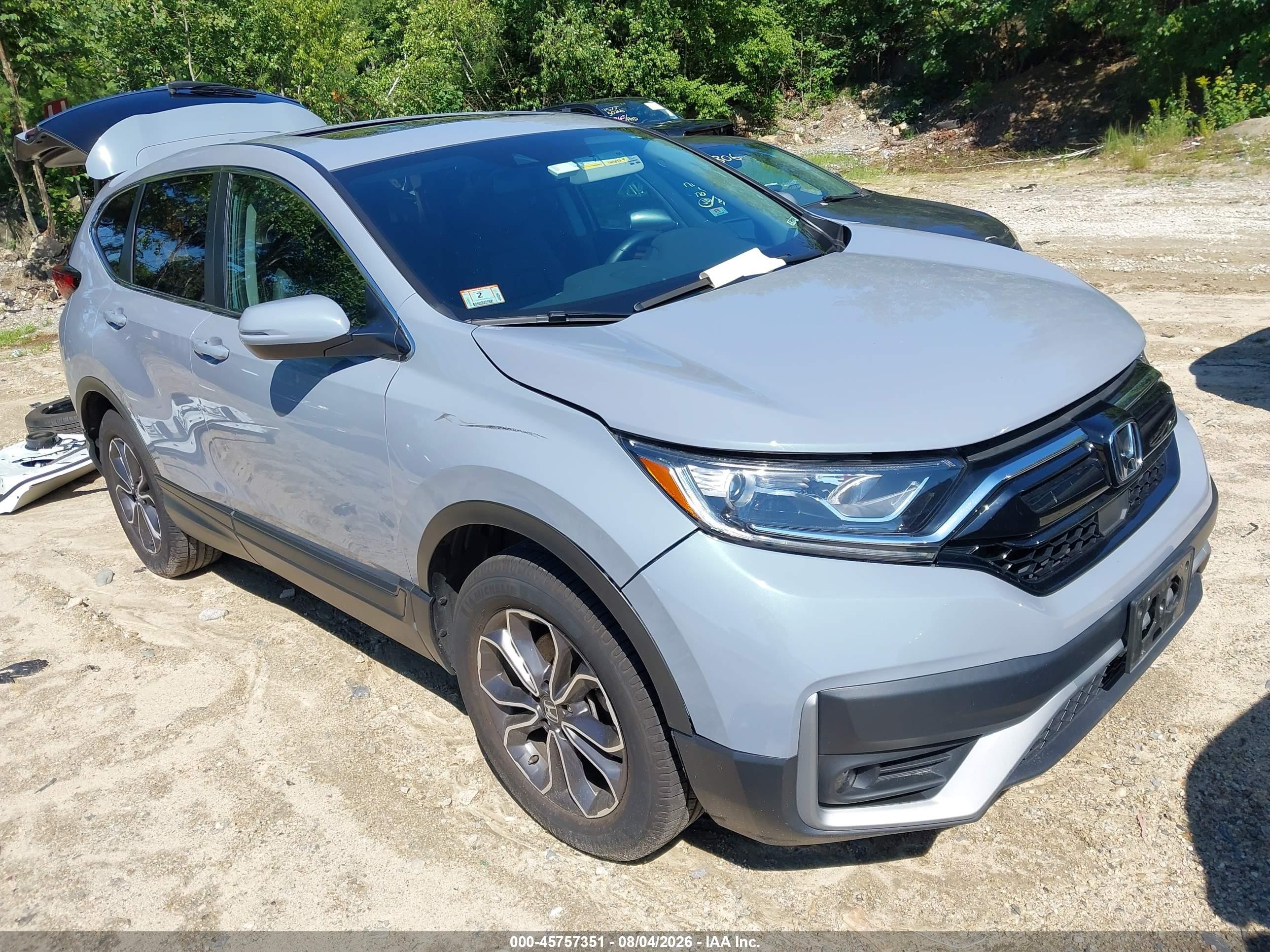 2021 Honda CR-V VIN 2HKRW2H87MH669029 — IAAI salvage auction photo