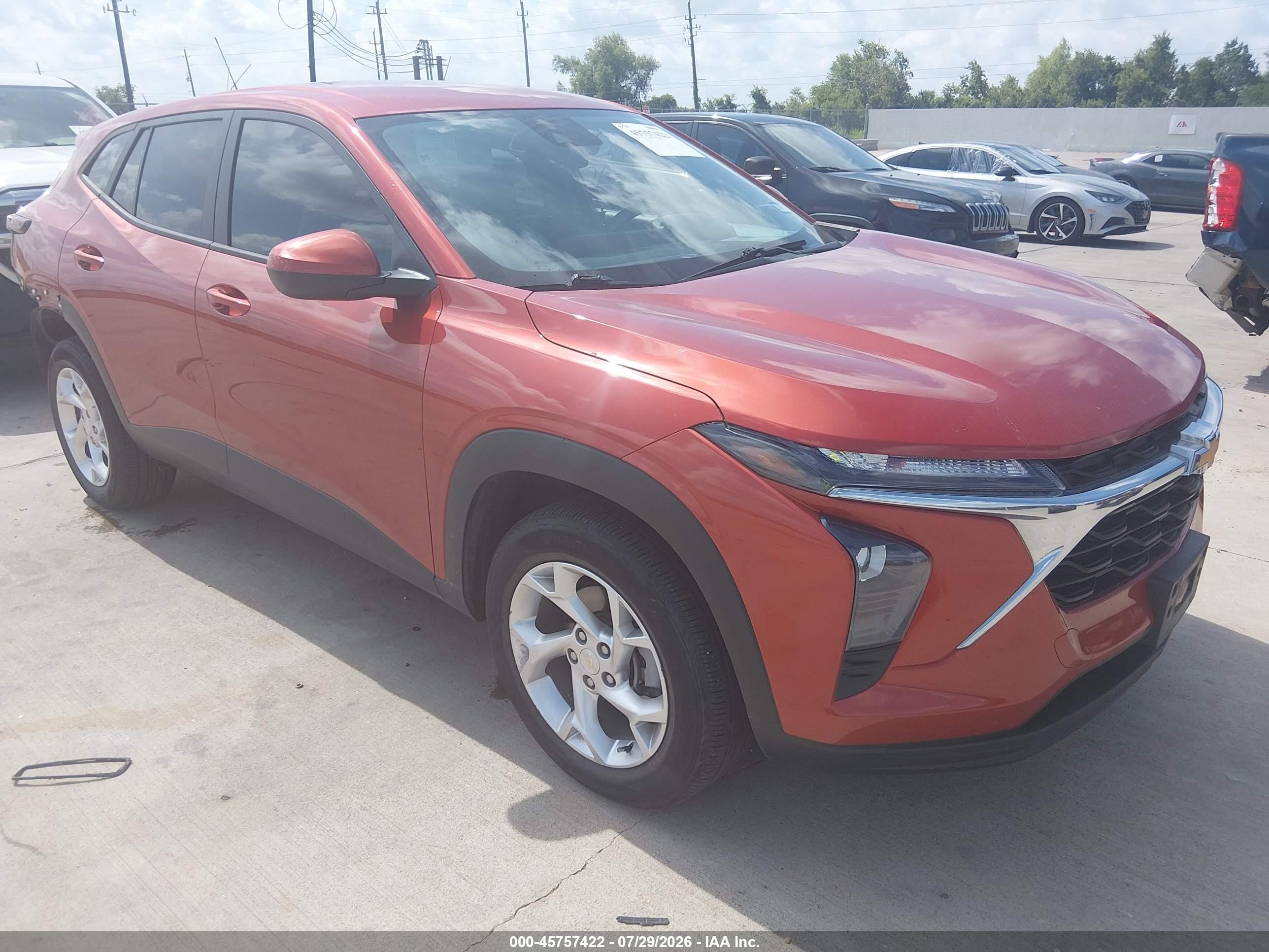 2024 Chevrolet Trax VIN KL77LFE22RC032864 — IAAI salvage auction photo
