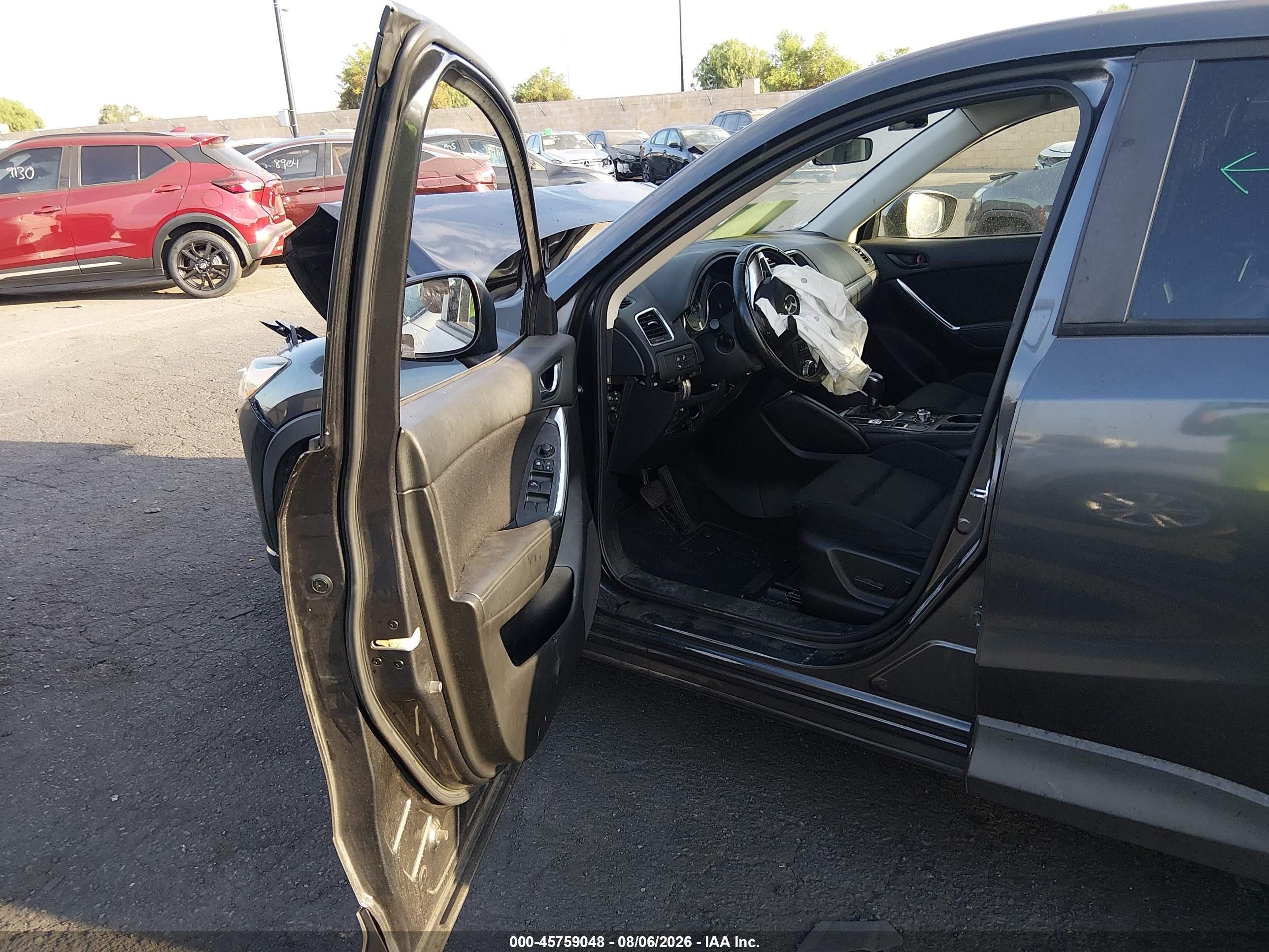 2016 Mazda Cx-5 VIN JM3KE4CY5G0866474 IAAI salvage auction — Front End, Salvage Certificate (California), sold $975 on 2026-09-24 (photo 5)