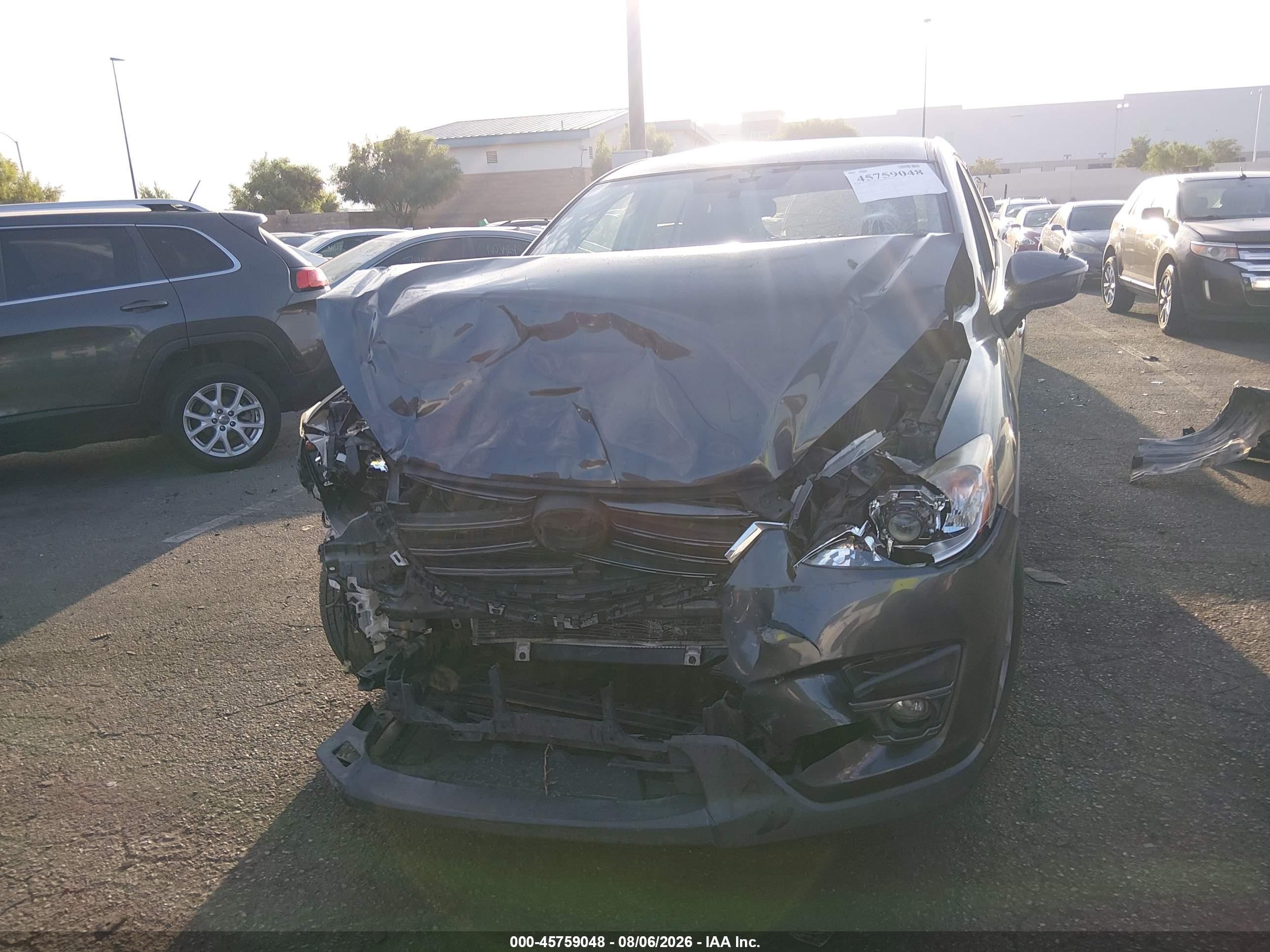 2016 Mazda Cx-5 VIN JM3KE4CY5G0866474 IAAI salvage auction — Front End, Salvage Certificate (California), sold $975 on 2026-09-24 (photo 6)