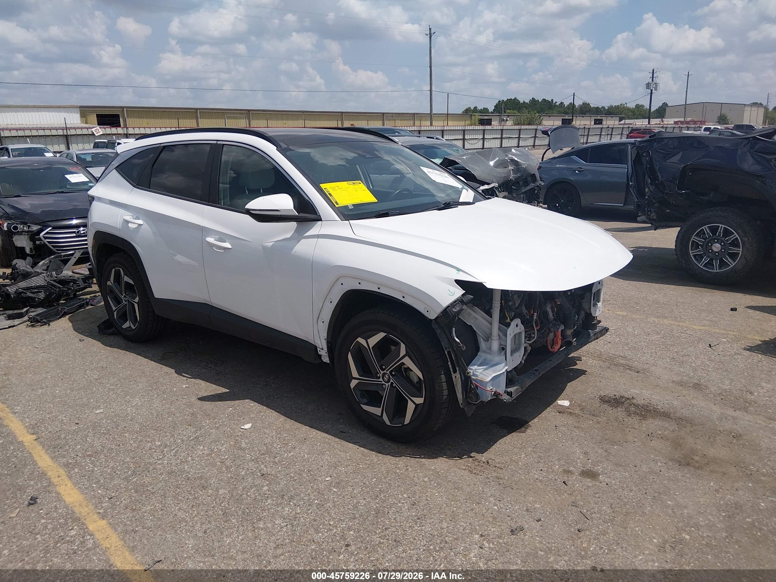 2023 Hyundai Tucson Hybrid VIN KM8JFCA14PU123598 — IAAI salvage auction photo