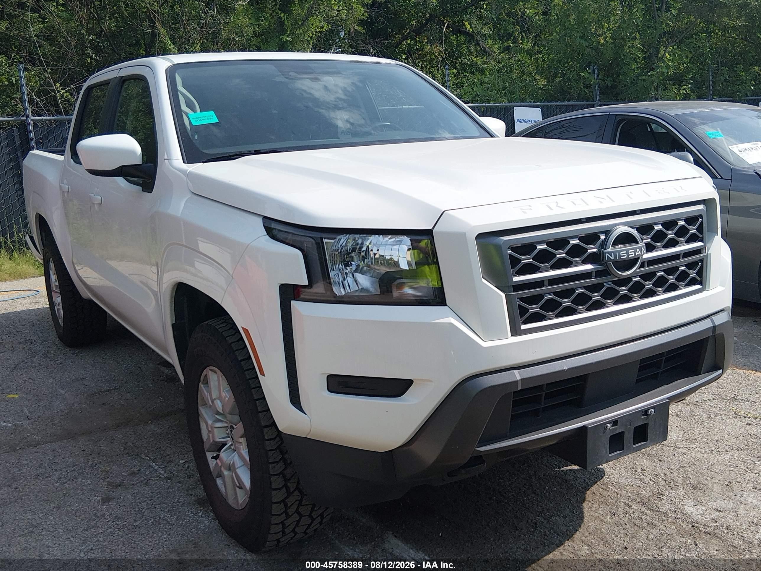 2023 Nissan Frontier VIN 1N6ED1EK1PN661380 — IAAI salvage auction photo