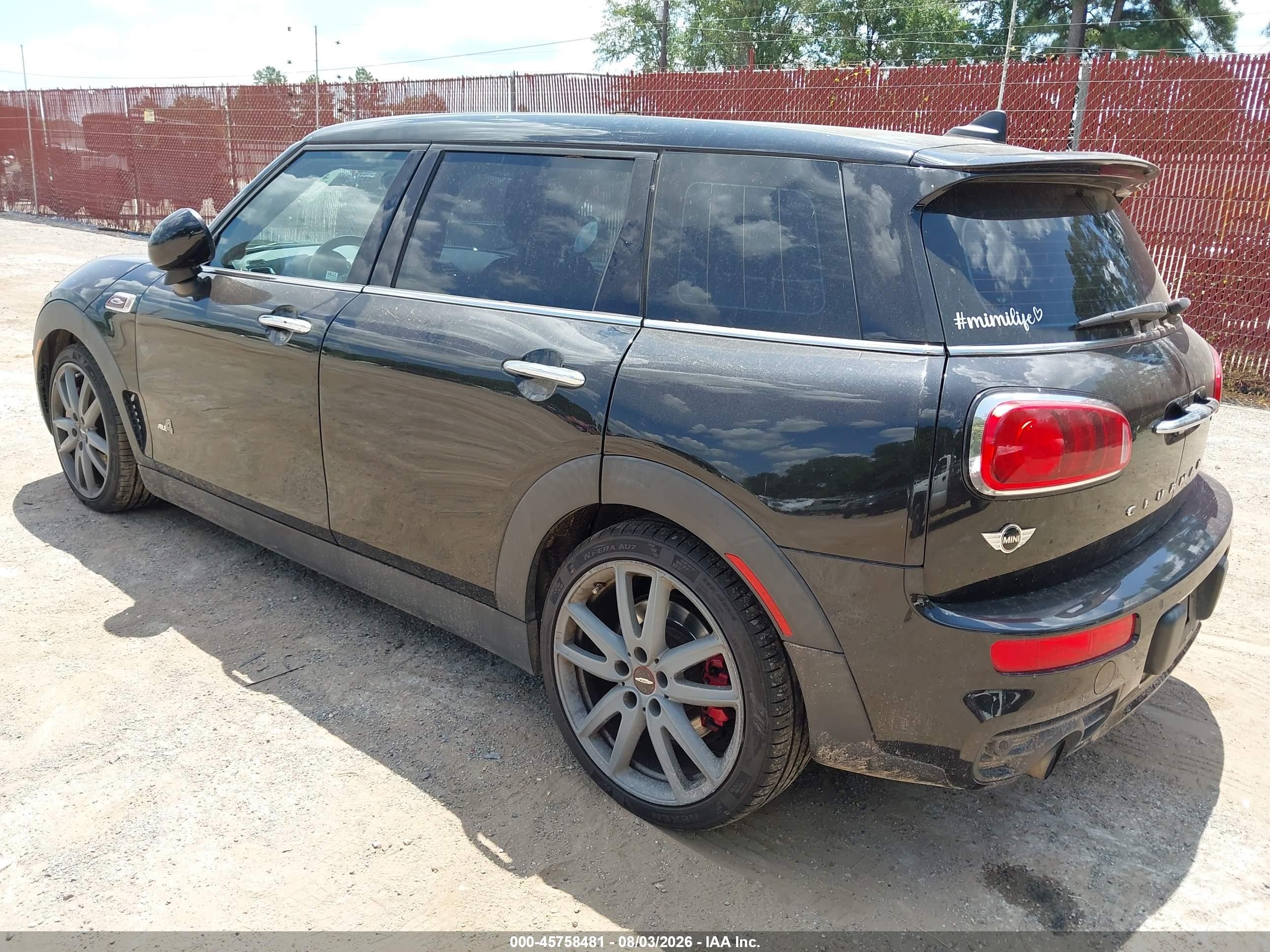 2018 Mini Cooper Clubman VIN WMWLV9C50J2D66489 IAAI salvage auction — Water/Flood, Salvage (California), sold $3,100 on 2026-09-24 (photo 3)