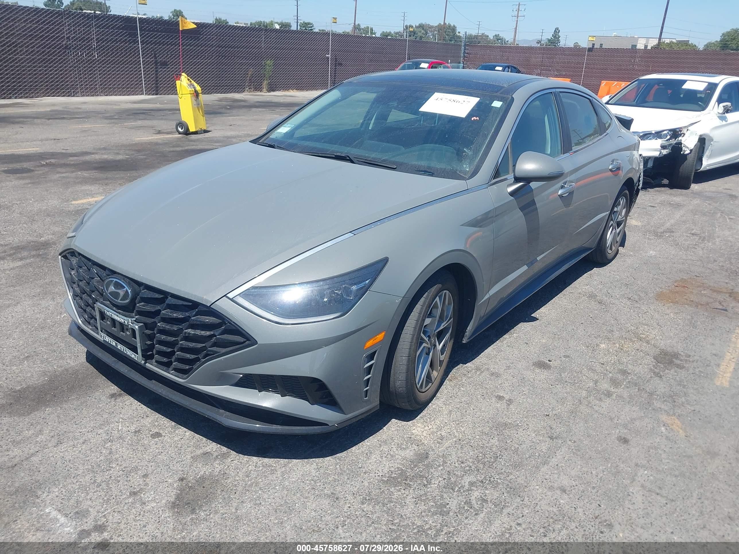 2023 Hyundai Sonata VIN KMHL14JA5PA303056 IAAI salvage auction — Rear End, Salvage (California), sold $6,550 on 2026-09-10 (photo 2)