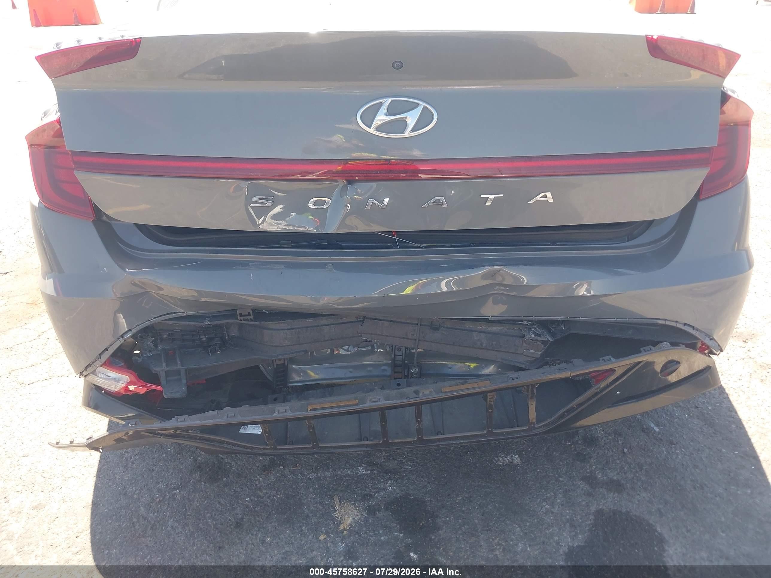 2023 Hyundai Sonata VIN KMHL14JA5PA303056 IAAI salvage auction — Rear End, Salvage (California), sold $6,550 on 2026-09-10 (photo 6)