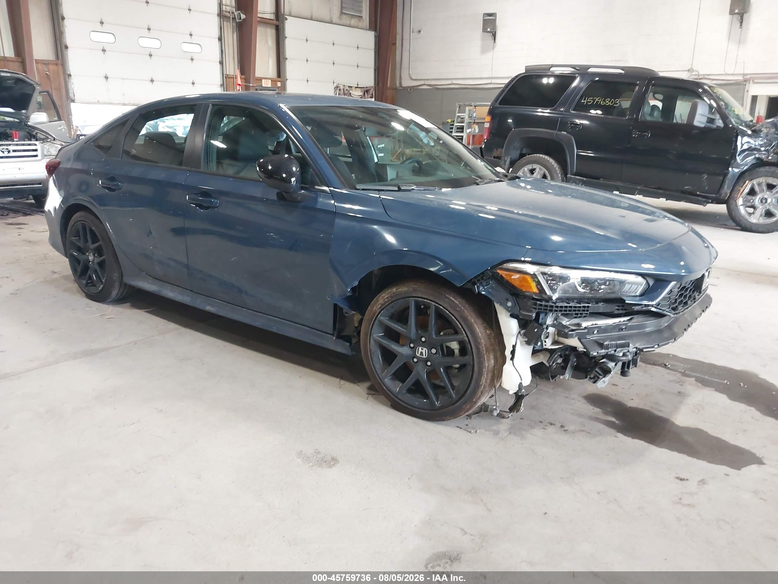 2026 Honda Civic Hybrid VIN 2HGFE4F86TH342991 — IAAI salvage auction photo