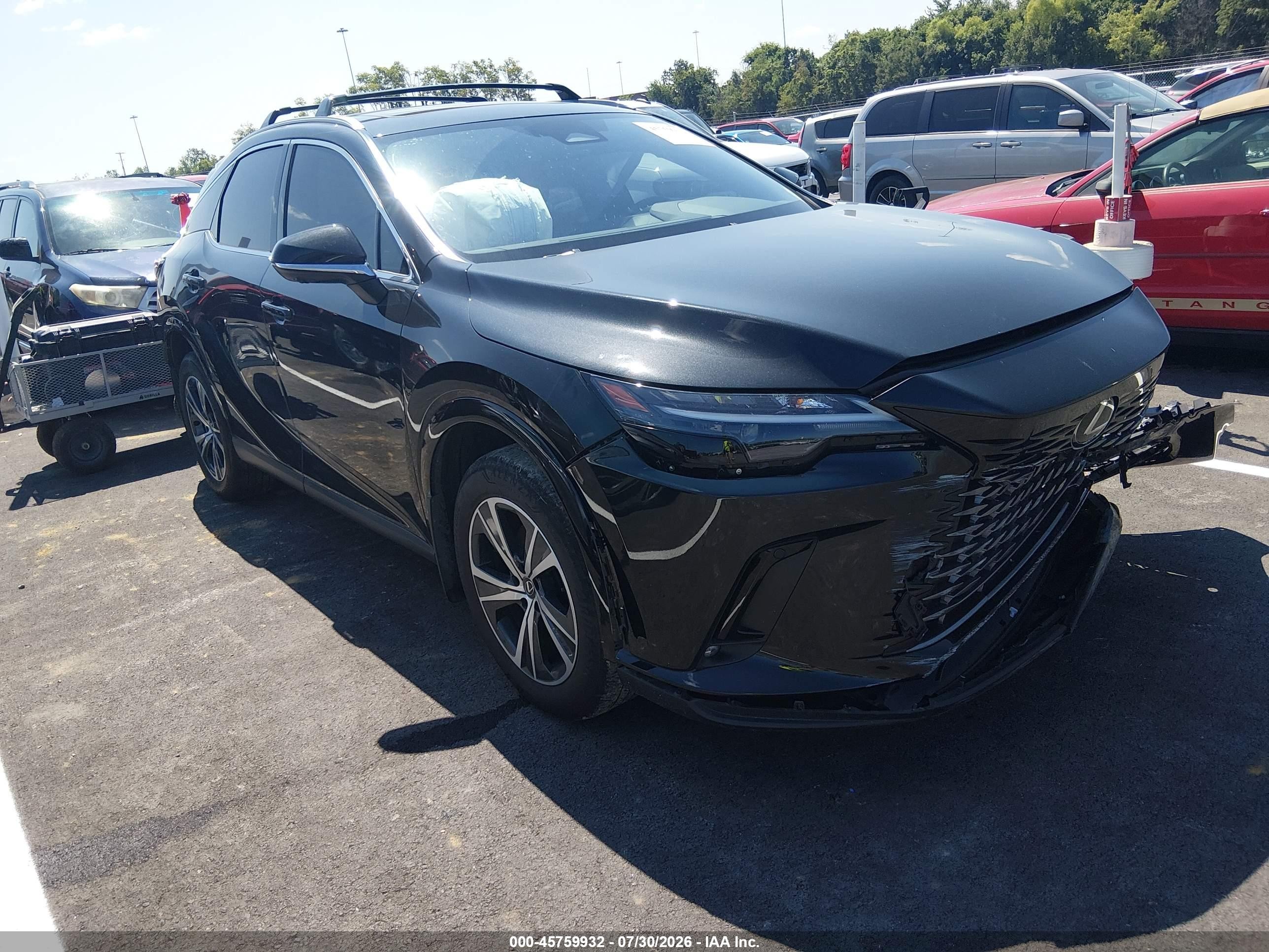 2025 Lexus RX 350 VIN JTJCHMAA0S2031984 — IAAI salvage auction photo