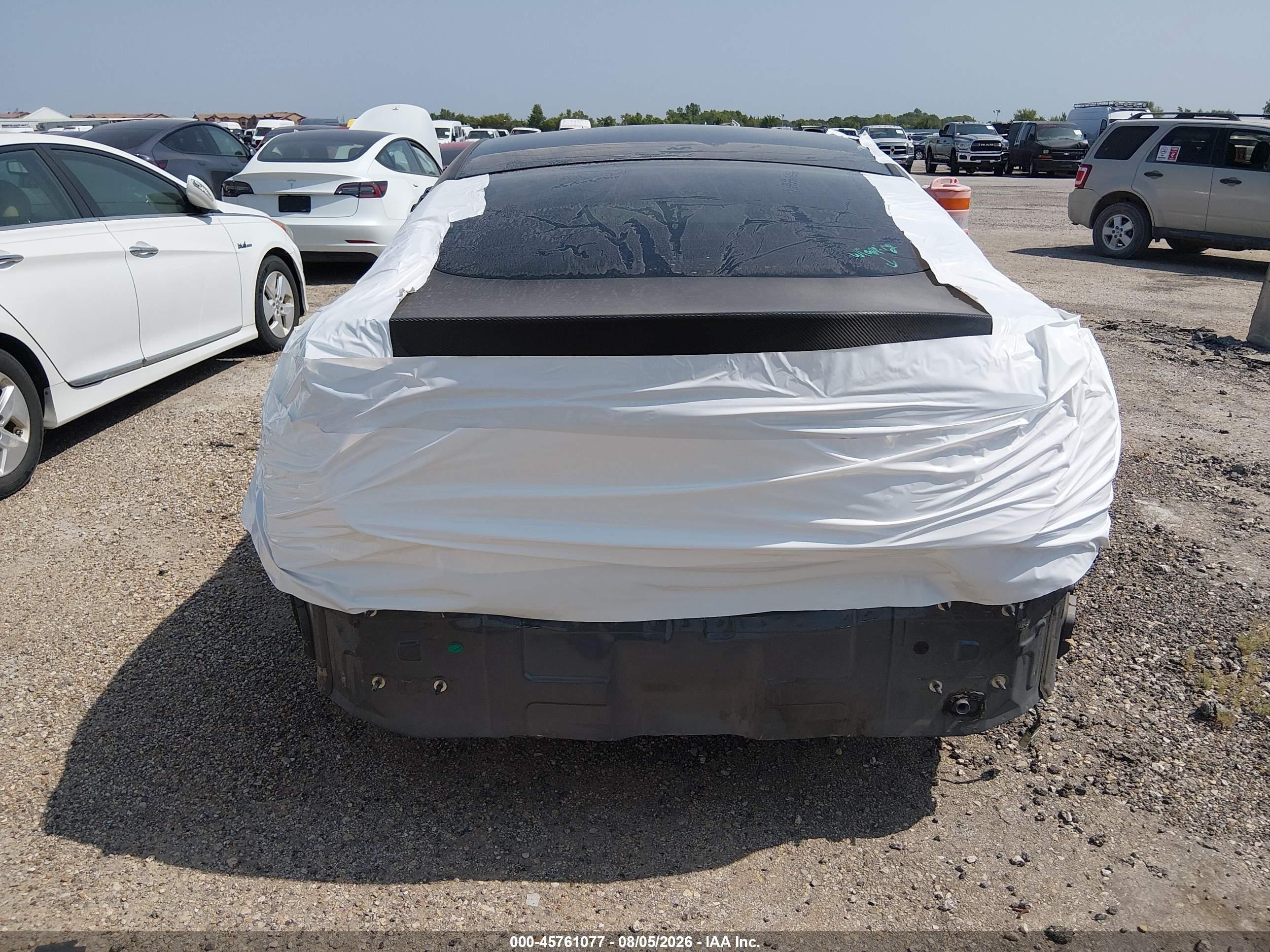 2022 Tesla Model s VIN 5YJSA1E60NF463063 IAAI salvage auction — Rear End, Original (Texas), sold $22,100 on 2026-09-02 (photo 6)