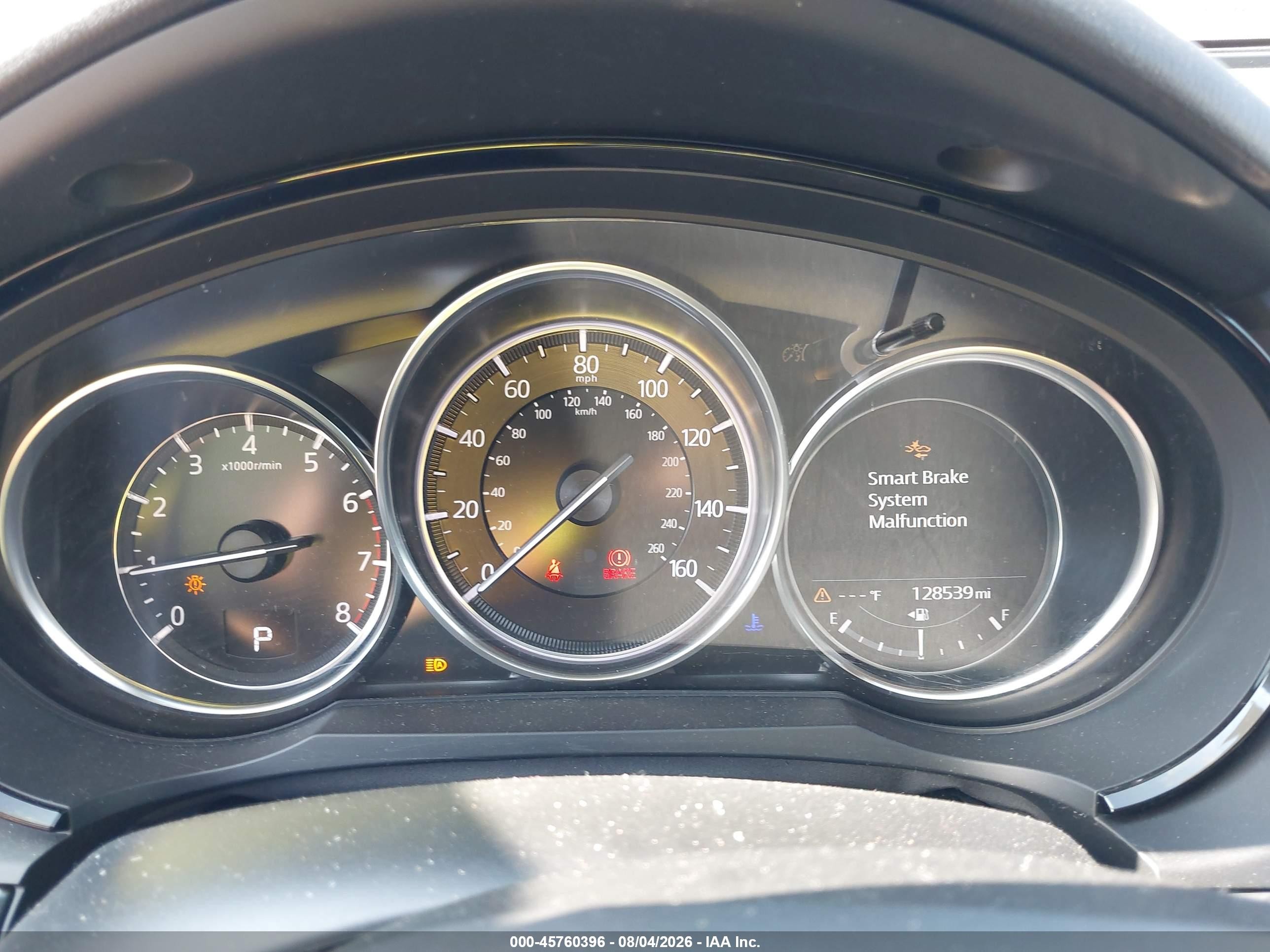 2019 Mazda Cx-9 VIN JM3TCBCYXK0325377 IAAI salvage auction — Front End, Salvage (Ohio), sold $5,150 on 2026-09-10 (photo 7)