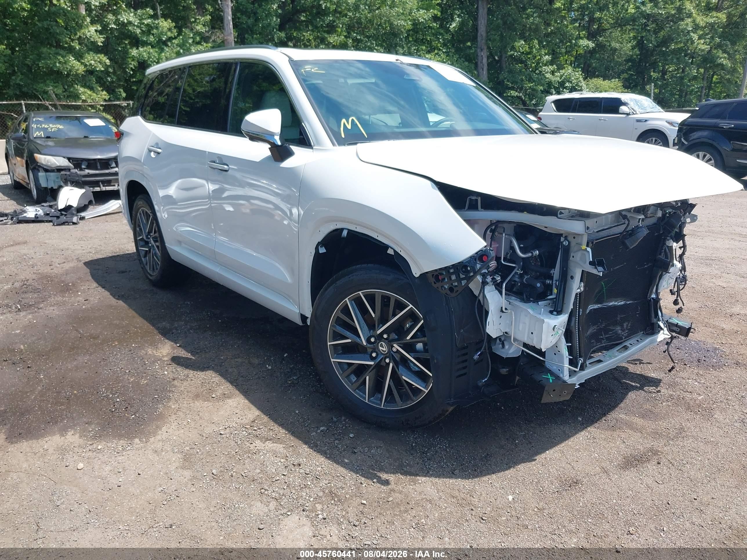 2026 Lexus TX 350 VIN 5TDAAAB63TS081635 — IAAI salvage auction photo
