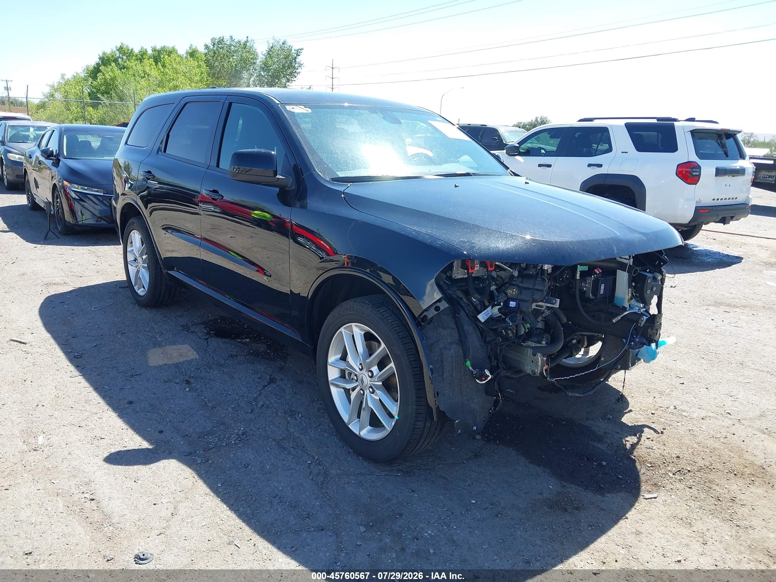 2026 Dodge Durango VIN 1C4RDJDG0TC247160 — IAAI salvage auction photo