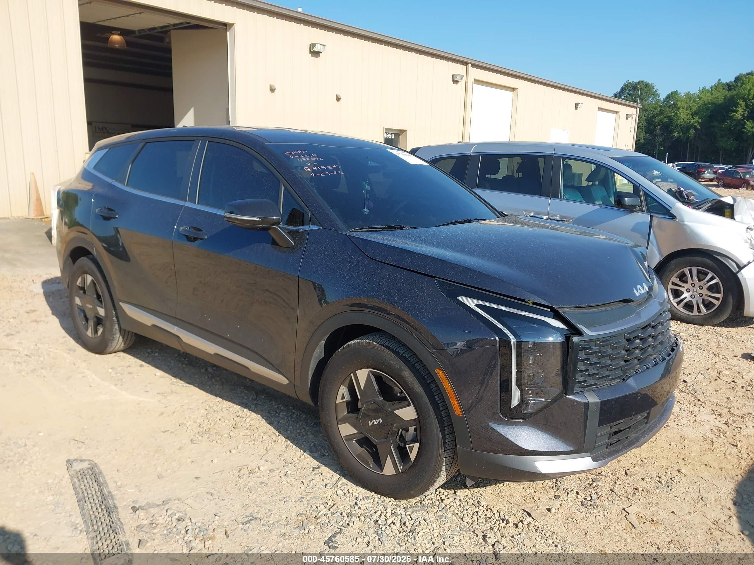 2026 Kia Sportage VIN 5XYK23DF3TG419347 — IAAI salvage auction photo