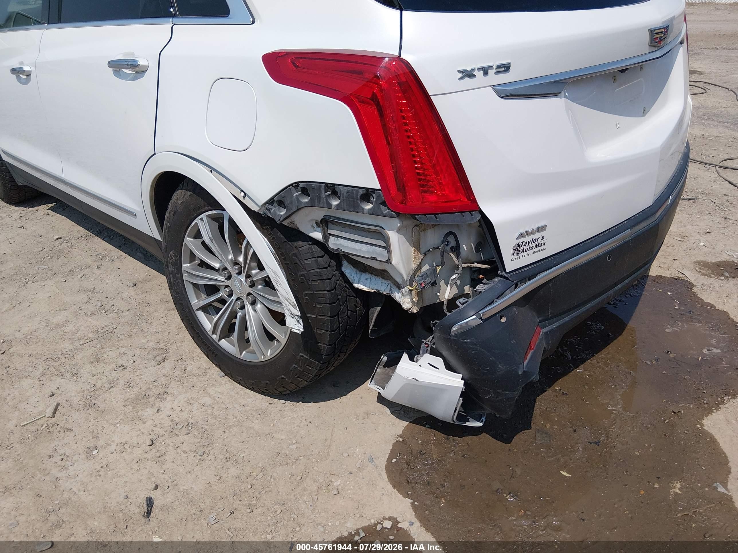 2018 Cadillac Xt5 VIN 1GYKNDRS2JZ157848 IAAI salvage auction — Rear End, Salvage (Montana), sold $4,850 on 2026-09-11 (photo 6)