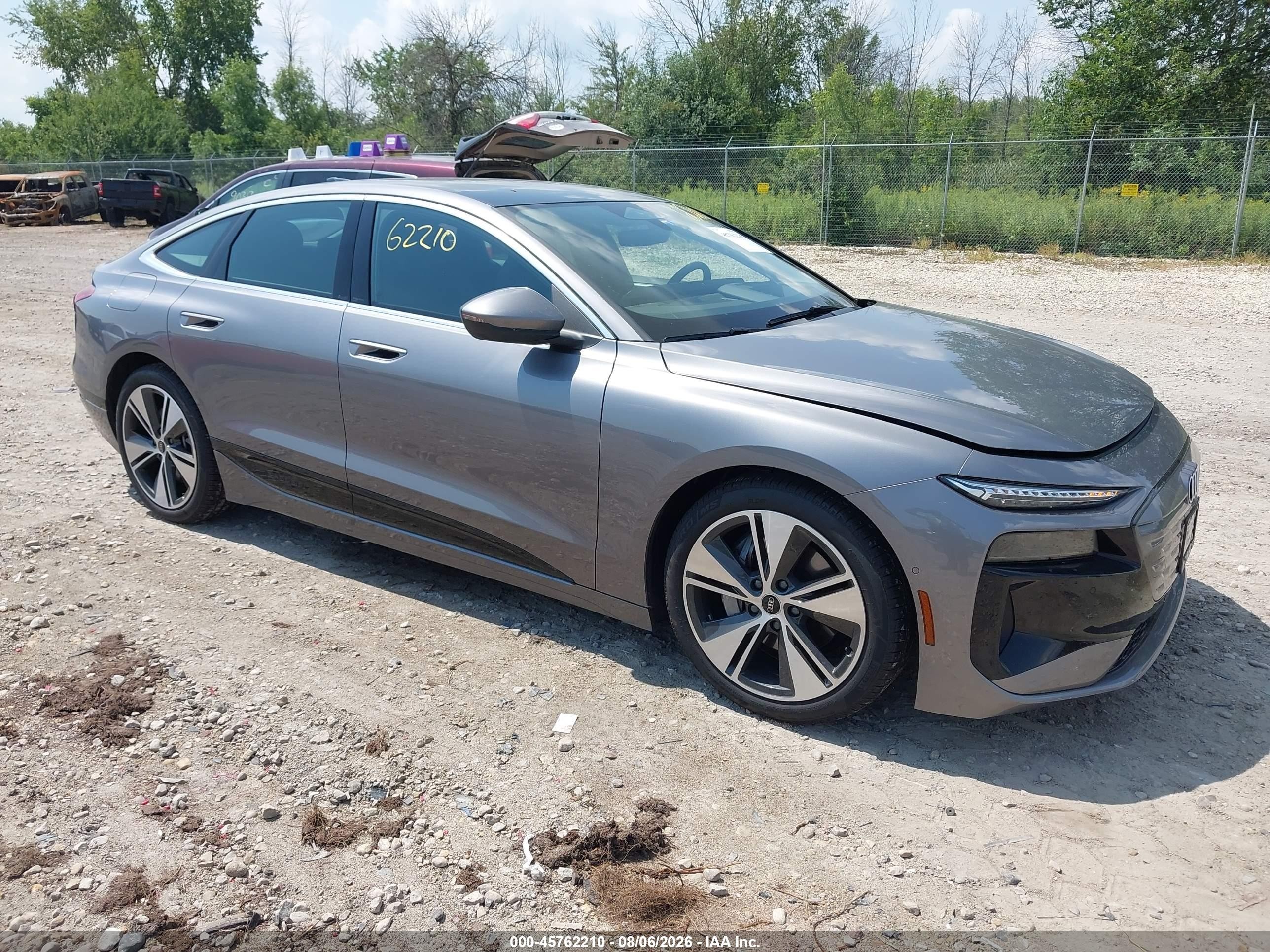 2025 Audi A6 VIN WAU3CAGH9SA023762 — IAAI salvage auction photo