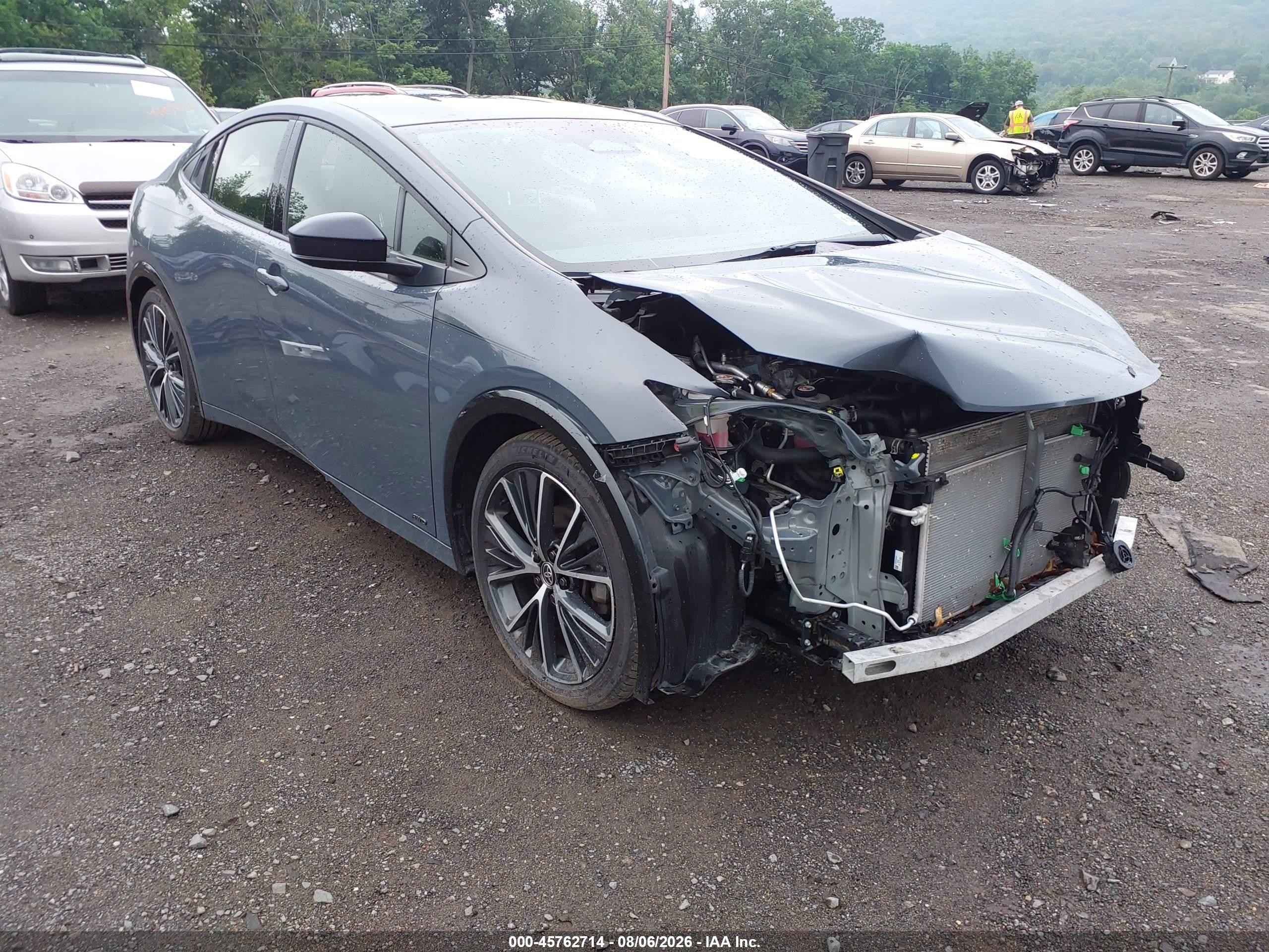 2023 Toyota Prius VIN JTDADABU6P3005940 — IAAI salvage auction photo
