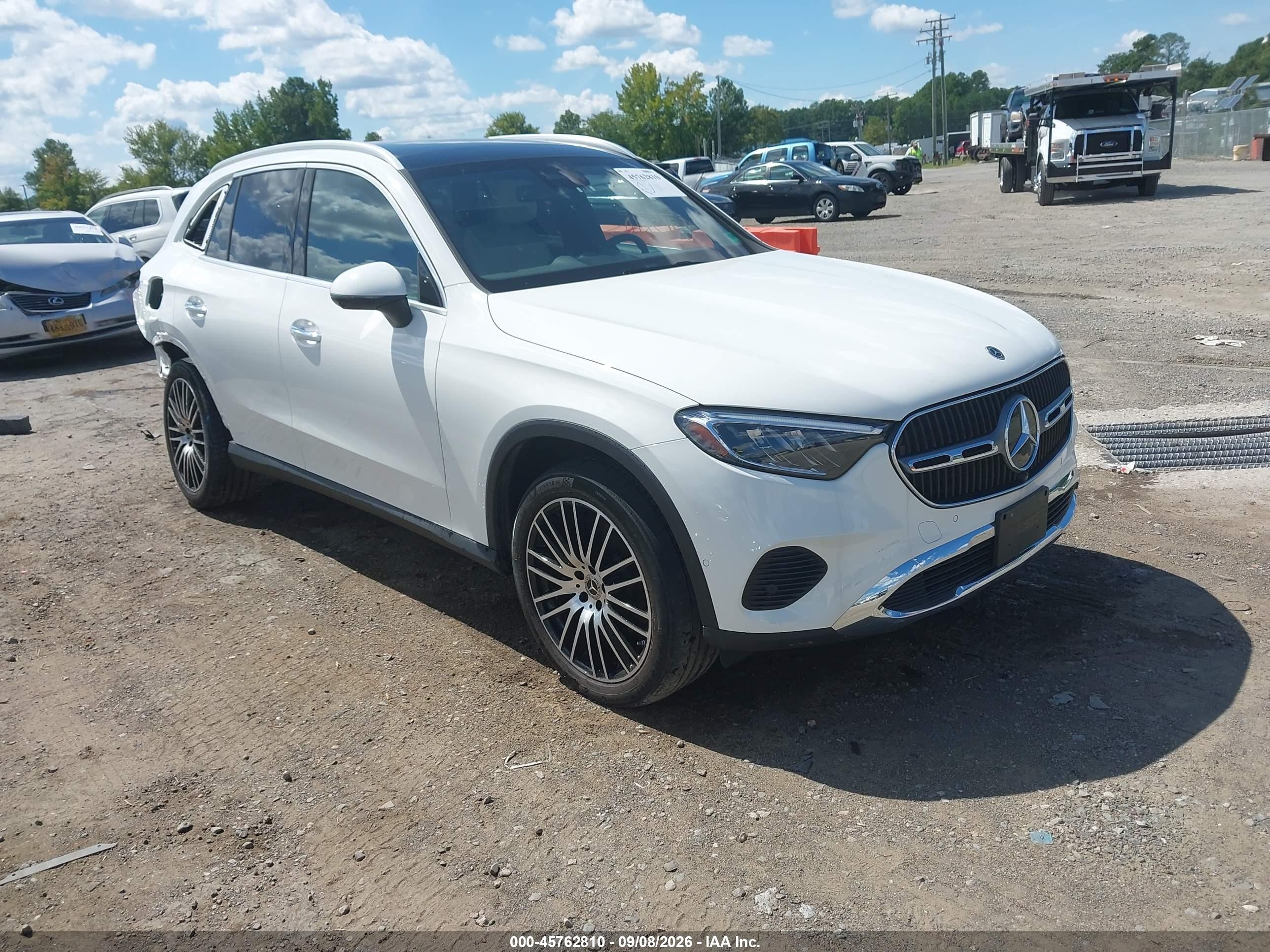 2023 Mercedes-Benz GLC-Class VIN W1NKM4HB4PU026347 — IAAI salvage auction photo