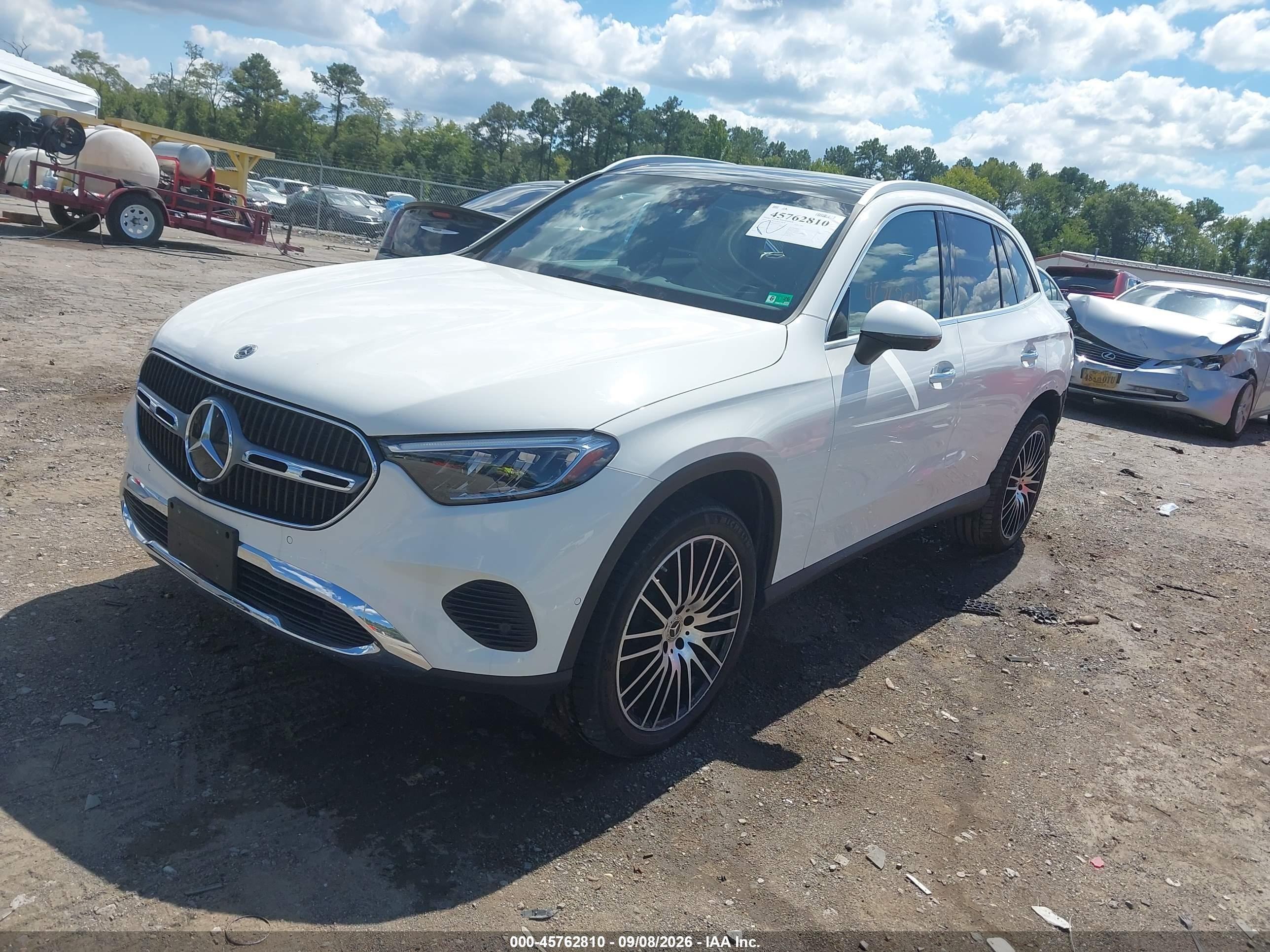 2023 Mercedes-Benz GLC-Class VIN W1NKM4HB4PU026347 IAAI salvage auction — Rear End, Salvage (Virginia), sold $23,200 on 2026-09-16 (photo 2)