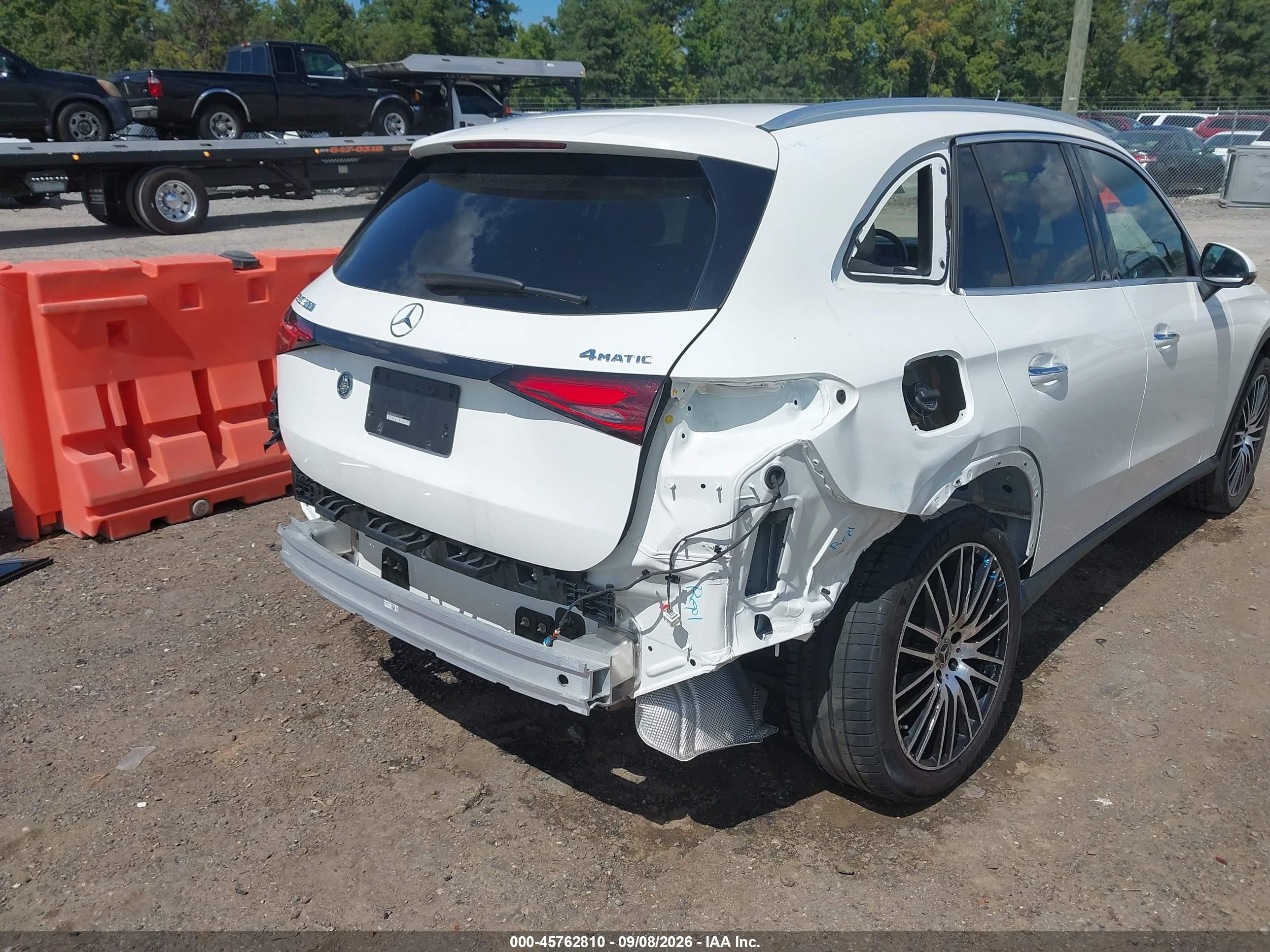 2023 Mercedes-Benz GLC-Class VIN W1NKM4HB4PU026347 IAAI salvage auction — Rear End, Salvage (Virginia), sold $23,200 on 2026-09-16 (photo 6)