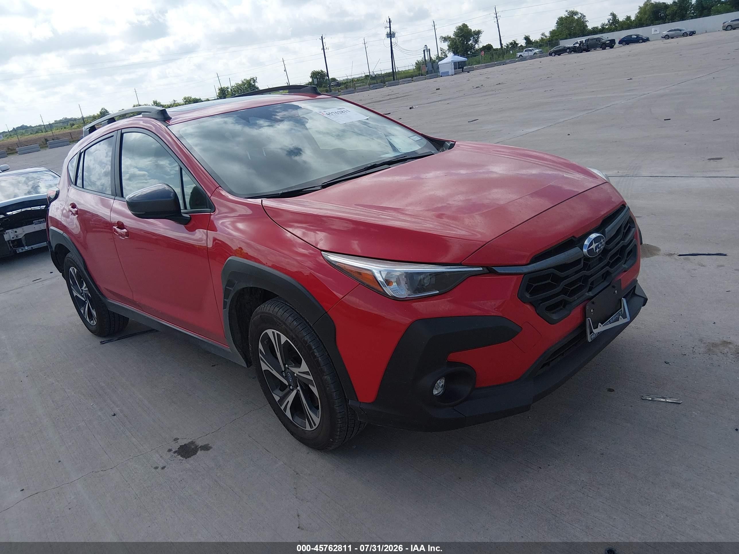 2025 Subaru Crosstrek VIN JF2GUHDC8S8212589 — IAAI salvage auction photo