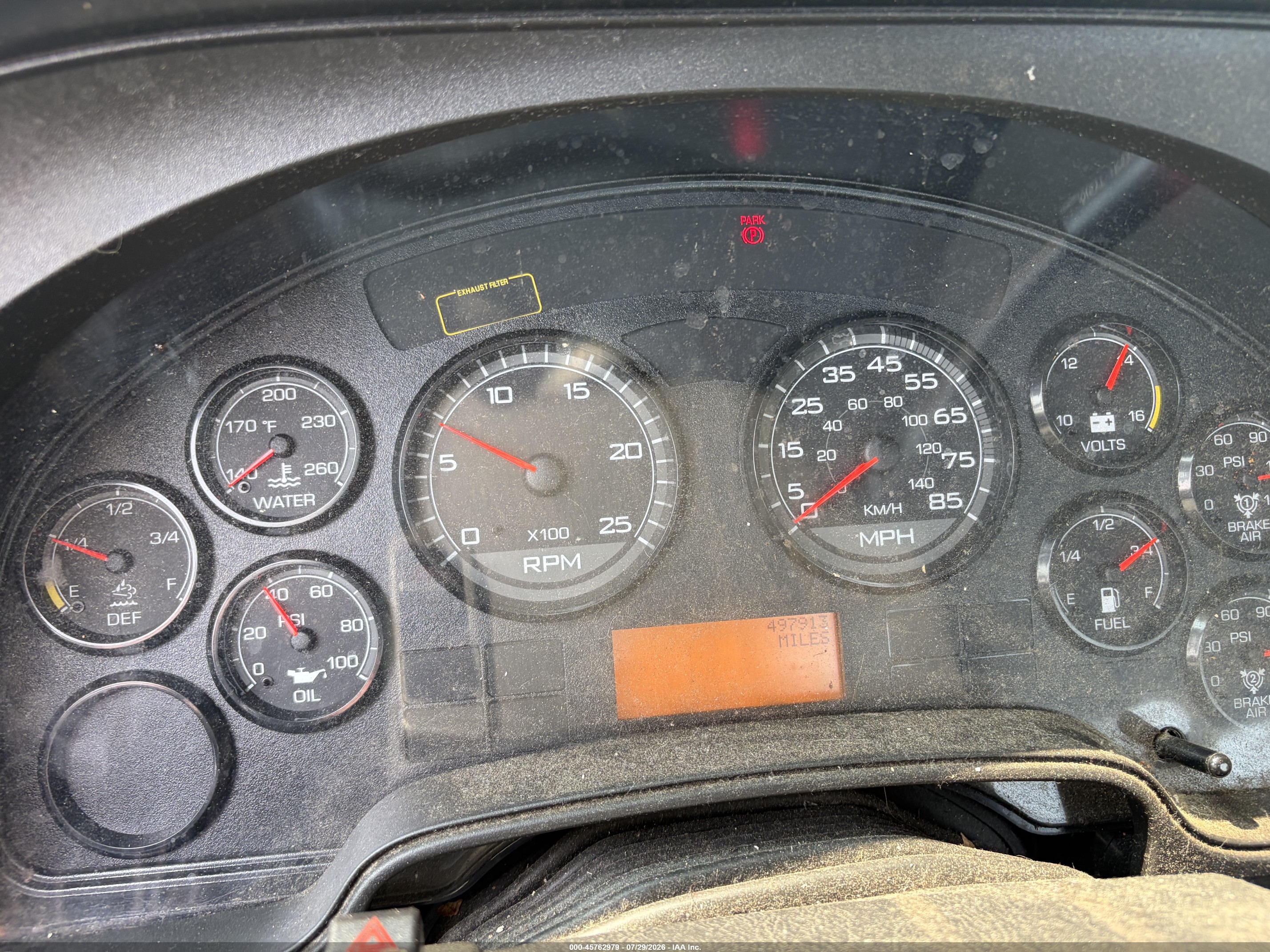 2015 International Prostar VIN 1HSDJAPR3FH572626 IAAI salvage auction — Normal Wear, Clear (South Carolina), sold $6,550 on 2026-08-10 (photo 7)