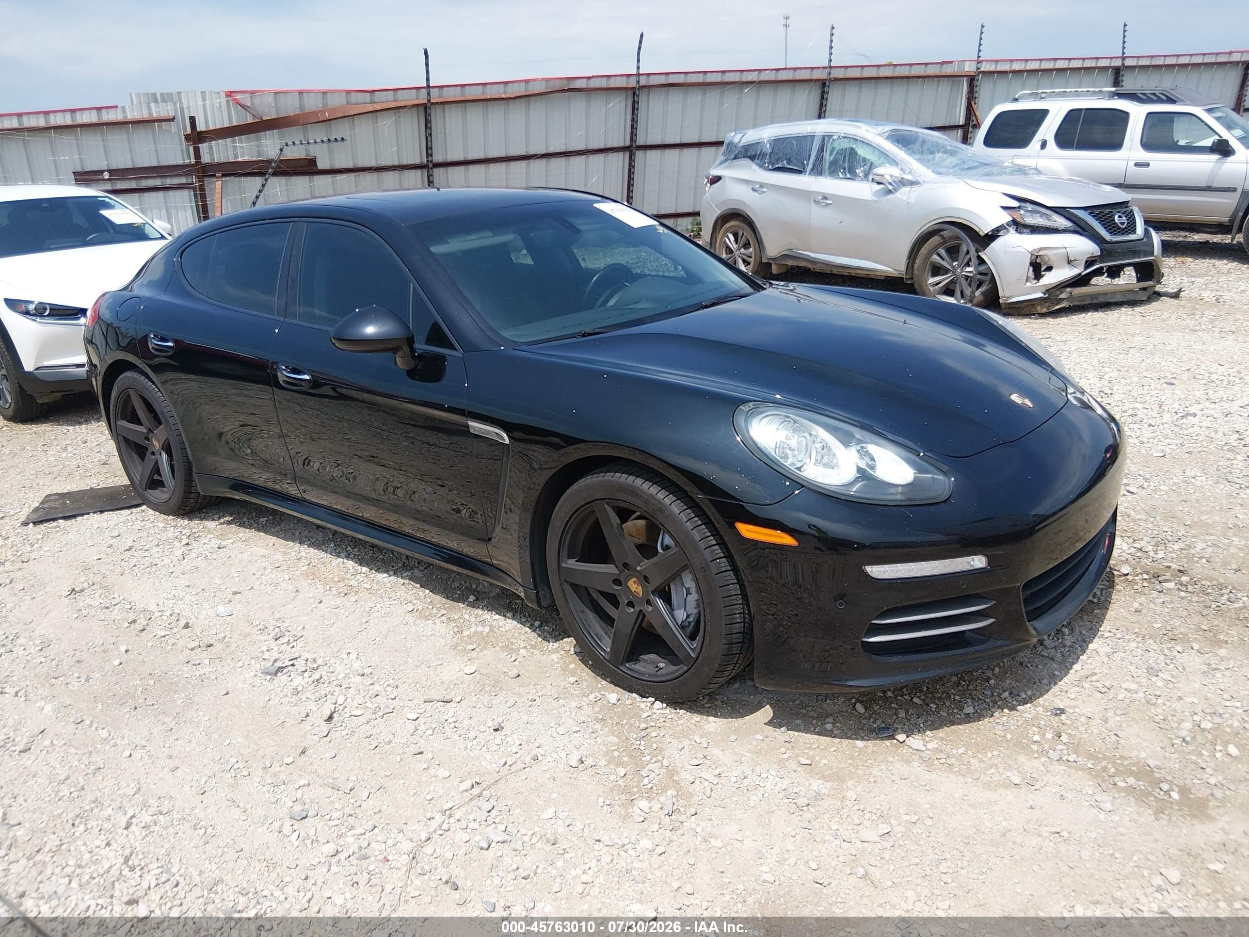 2014 Porsche Panamera VIN WP0AA2A79EL008080 IAAI salvage auction — Water/Flood, Salvage (Arkansas), sold $3,500 on 2026-09-12 (photo 1)