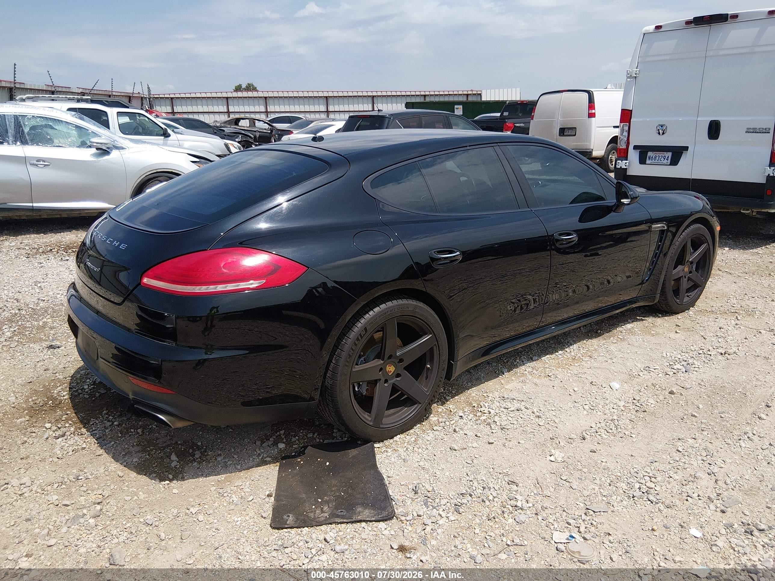 2014 Porsche Panamera VIN WP0AA2A79EL008080 IAAI salvage auction — Water/Flood, Salvage (Arkansas), sold $3,500 on 2026-09-12 (photo 4)