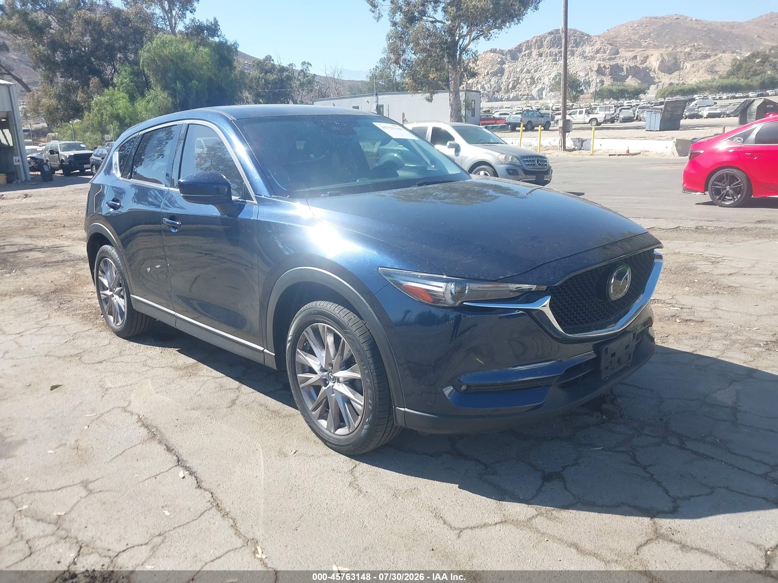 2020 Mazda Cx-5 VIN JM3KFBDM8L0733733 IAAI salvage auction — Rear End, Salvage (California), sold $4,950 on 2026-09-06 (photo 1)