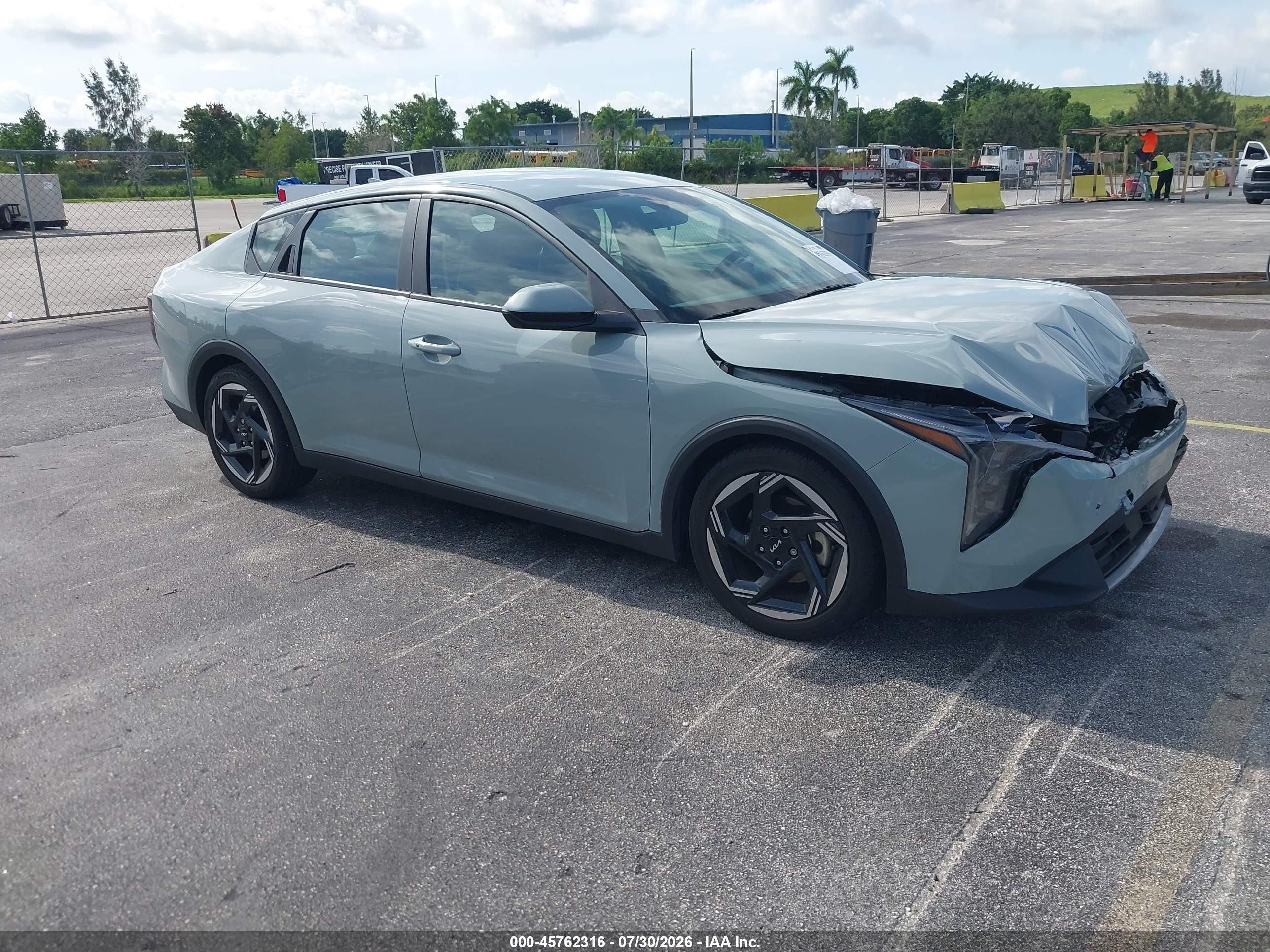 2025 Kia K4 VIN 3KPFU4DE1SE014768 — IAAI salvage auction photo